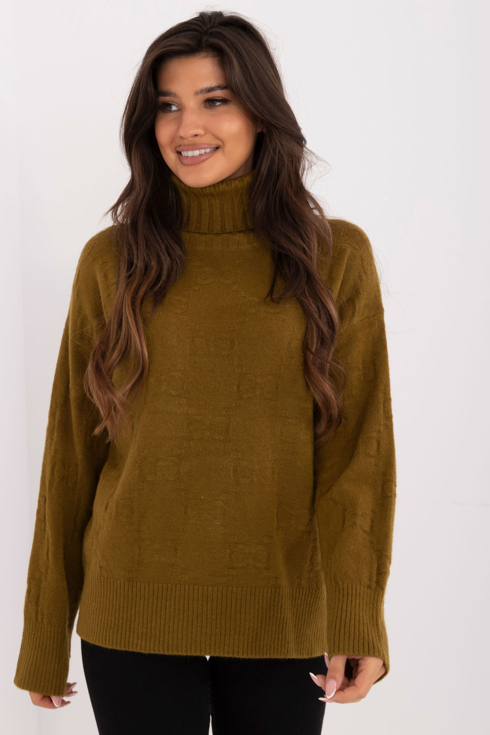 Adult Product 18+ - Turtleneck model 199432 AT - AT - Sweaters, Pullovers, Jumpers, Turtlenecks, Boleros, Shrugs - KS Store