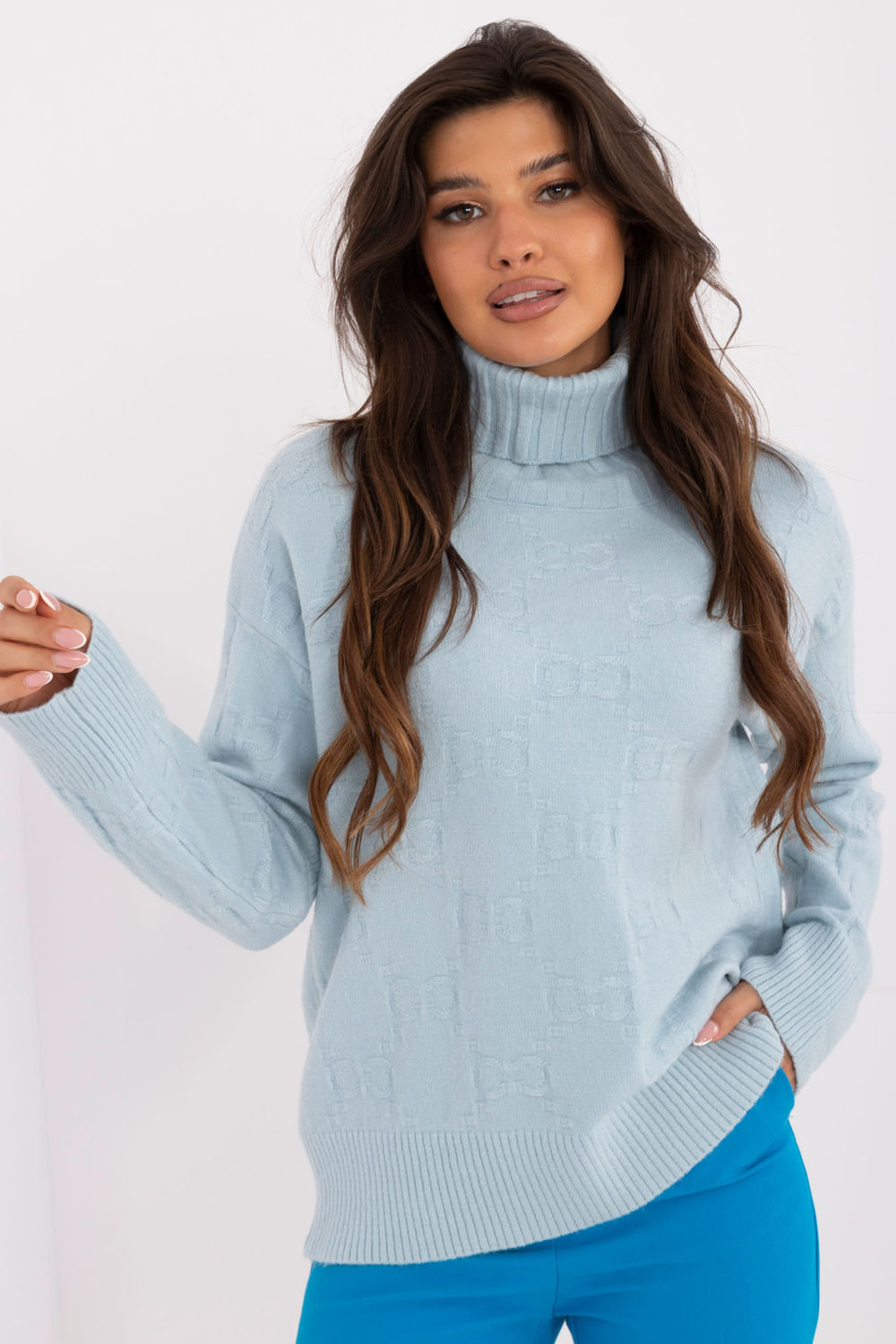Adult Product 18+ - Turtleneck model 199434 AT - AT - Sweaters, Pullovers, Jumpers, Turtlenecks, Boleros, Shrugs - KS Store