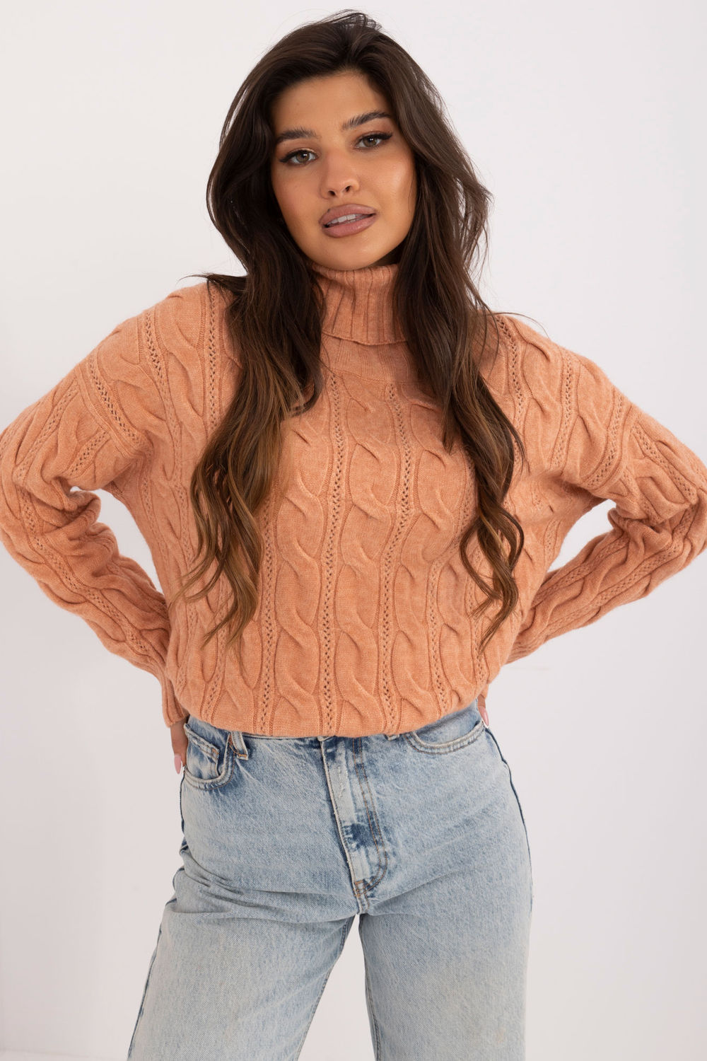 Adult Product 18+ - Turtleneck model 199442 AT - AT - Sweaters, Pullovers, Jumpers, Turtlenecks, Boleros, Shrugs - KS Store