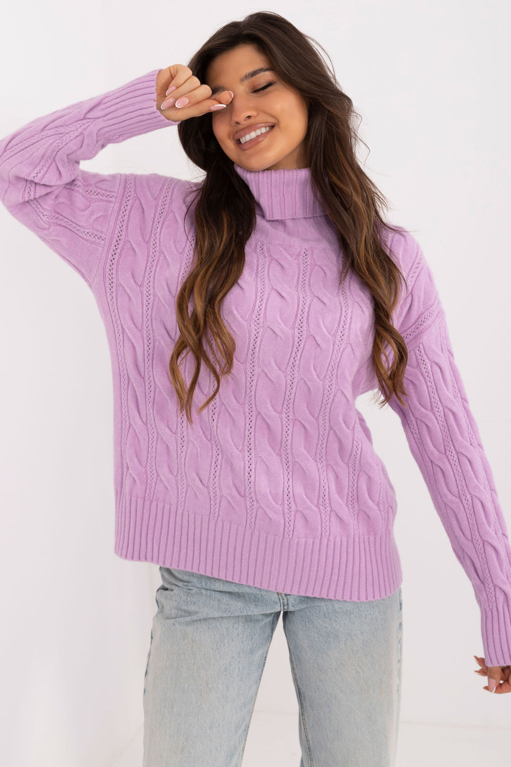 Adult Product 18+ - Turtleneck model 199444 AT - AT - Sweaters, Pullovers, Jumpers, Turtlenecks, Boleros, Shrugs - KS Store