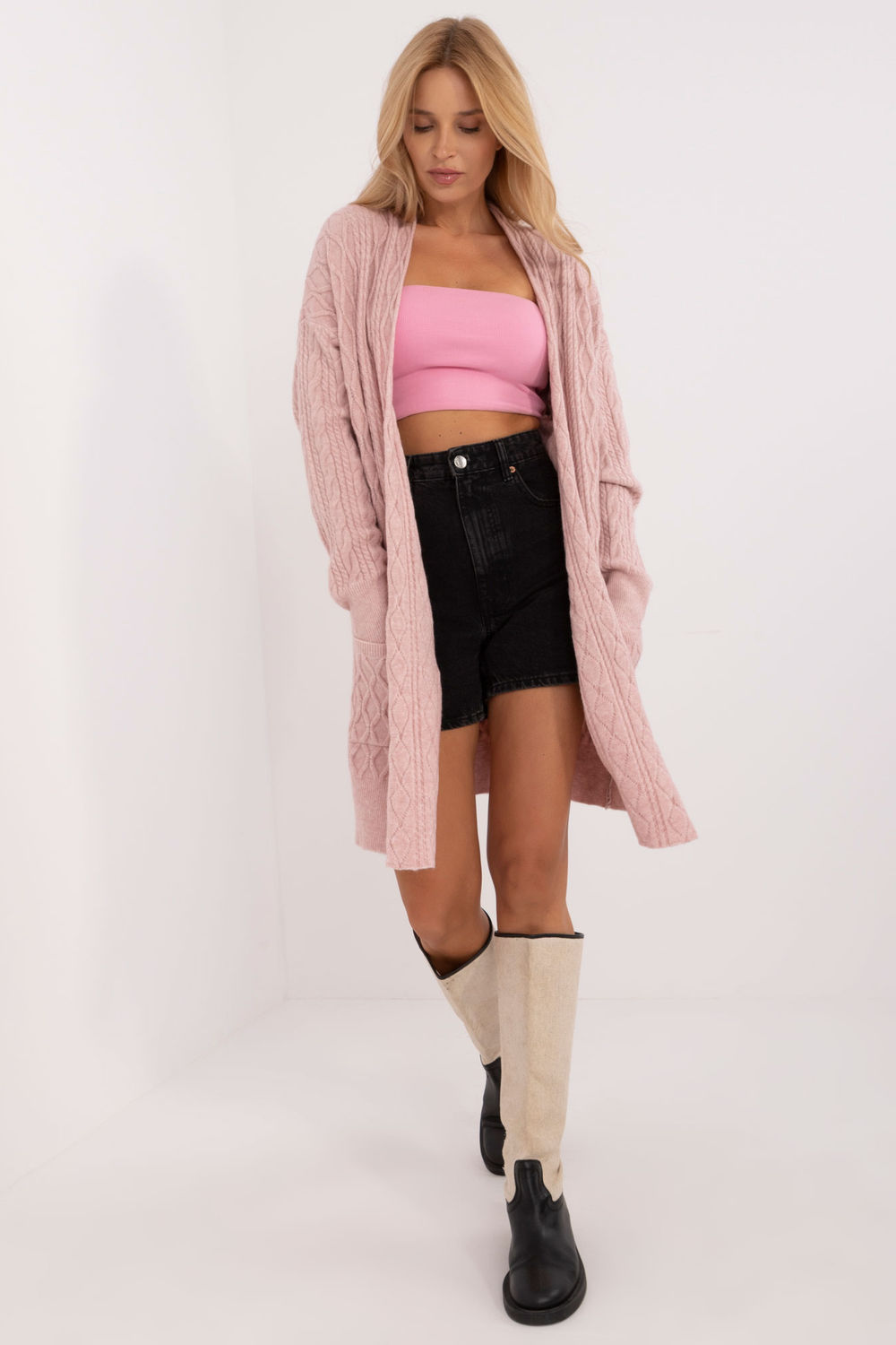 Adult Product 18+ - Cardigan model 199516 AT - AT - Cardigans for Women, Ponchos - KS Store