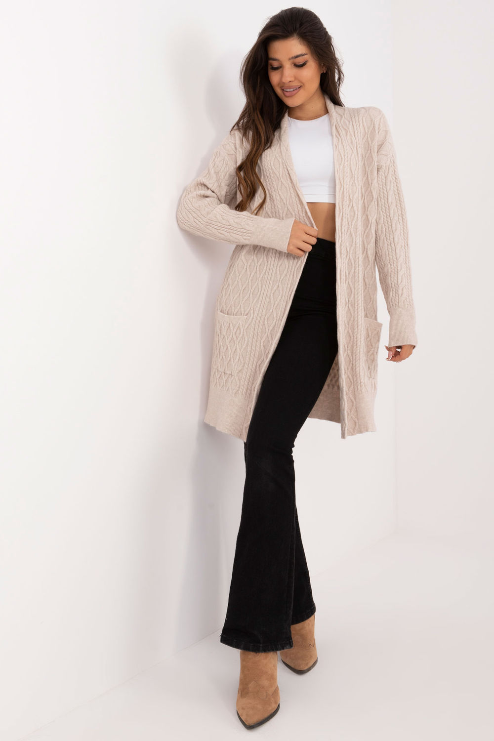 Adult Product 18+ - Cardigan model 199519 AT - AT - Cardigans for Women, Ponchos - KS Store