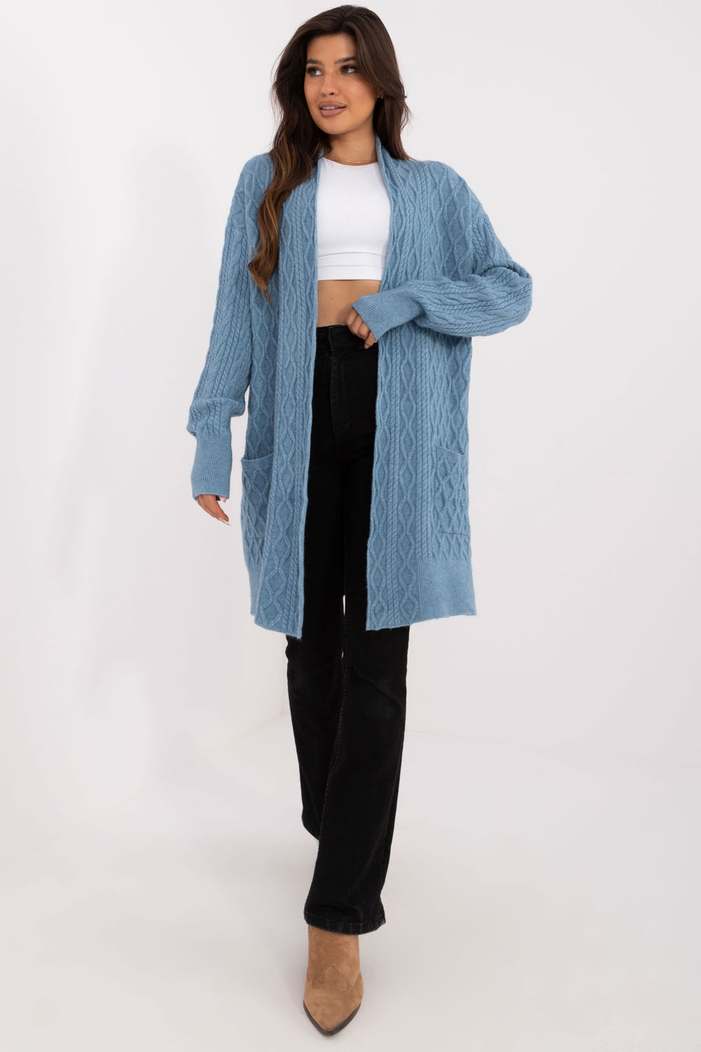 Adult Product 18+ - Cardigan model 199520 AT - AT - Cardigans for Women, Ponchos - KS Store