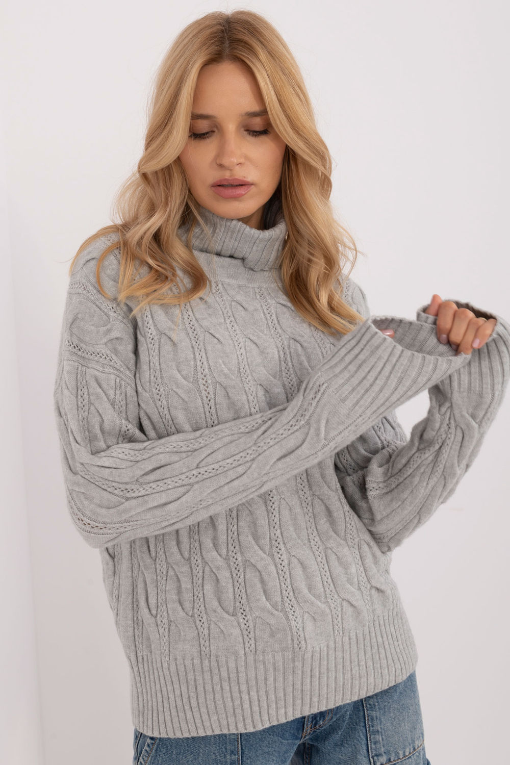 Adult Product 18+ - Turtleneck model 199523 AT - AT - Sweaters, Pullovers, Jumpers, Turtlenecks, Boleros, Shrugs - KS Store