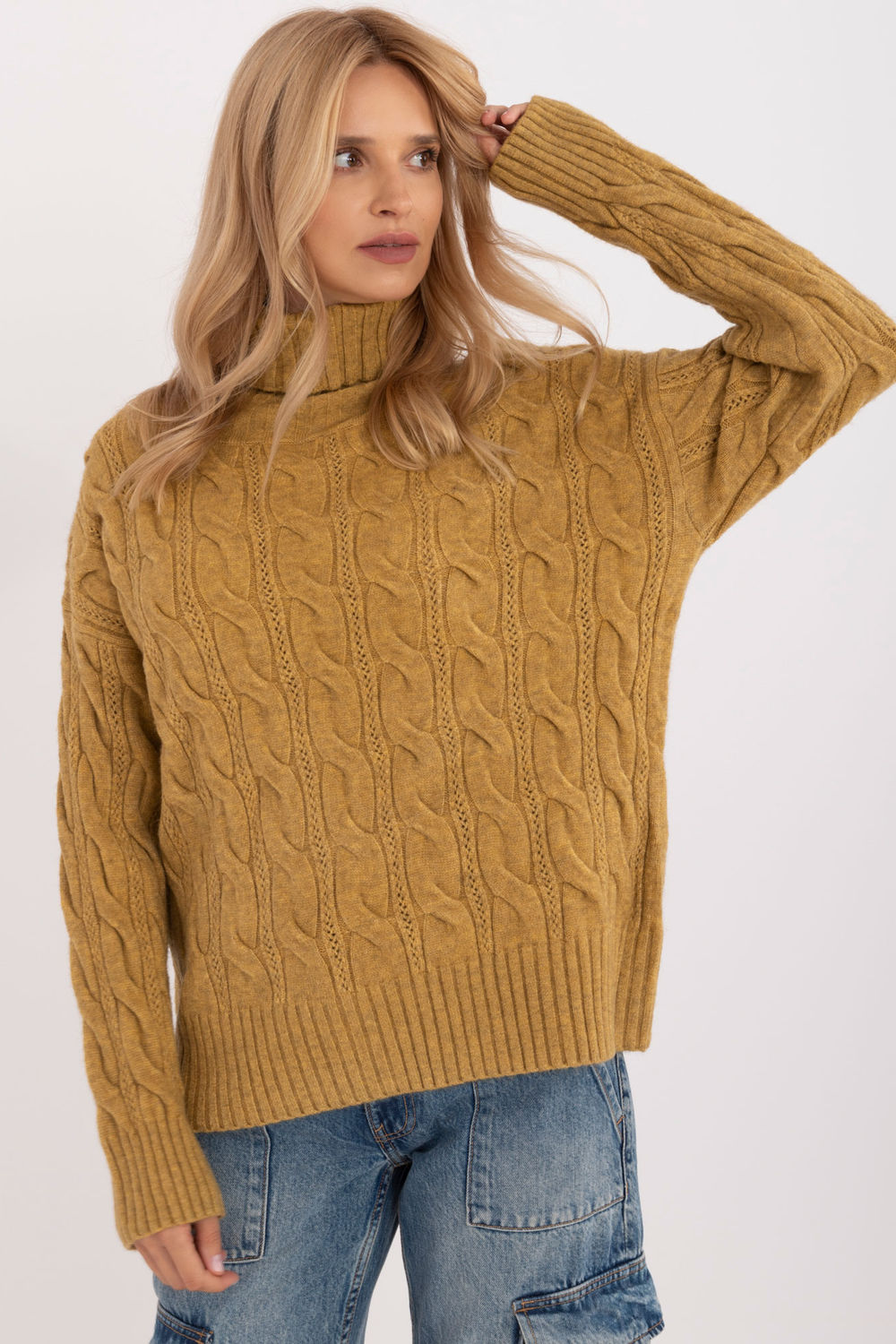 Adult Product 18+ - Turtleneck model 199525 AT - AT - Sweaters, Pullovers, Jumpers, Turtlenecks, Boleros, Shrugs - KS Store