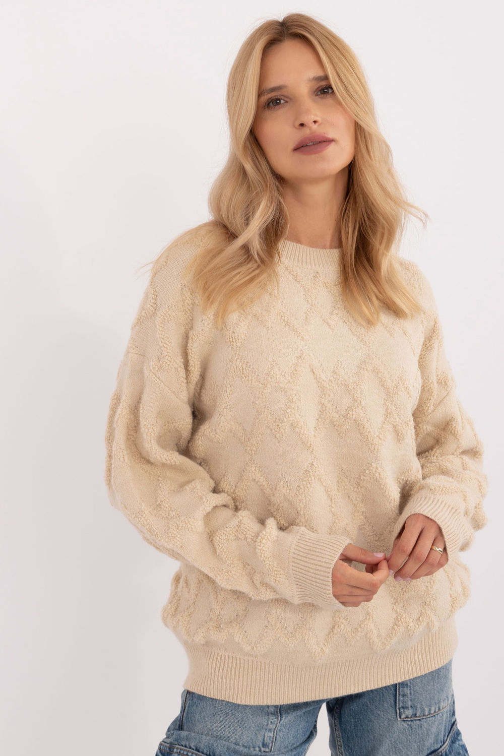 Adult Product 18+ - Jumper model 199538 AT - AT - Sweaters, Pullovers, Jumpers, Turtlenecks, Boleros, Shrugs - KS Store