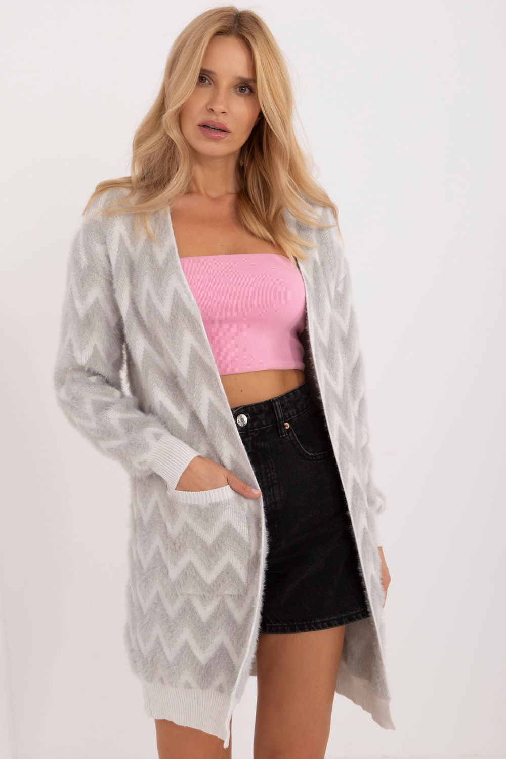Adult Product 18+ - Cardigan model 199548 AT - AT - Cardigans for Women, Ponchos - KS Store