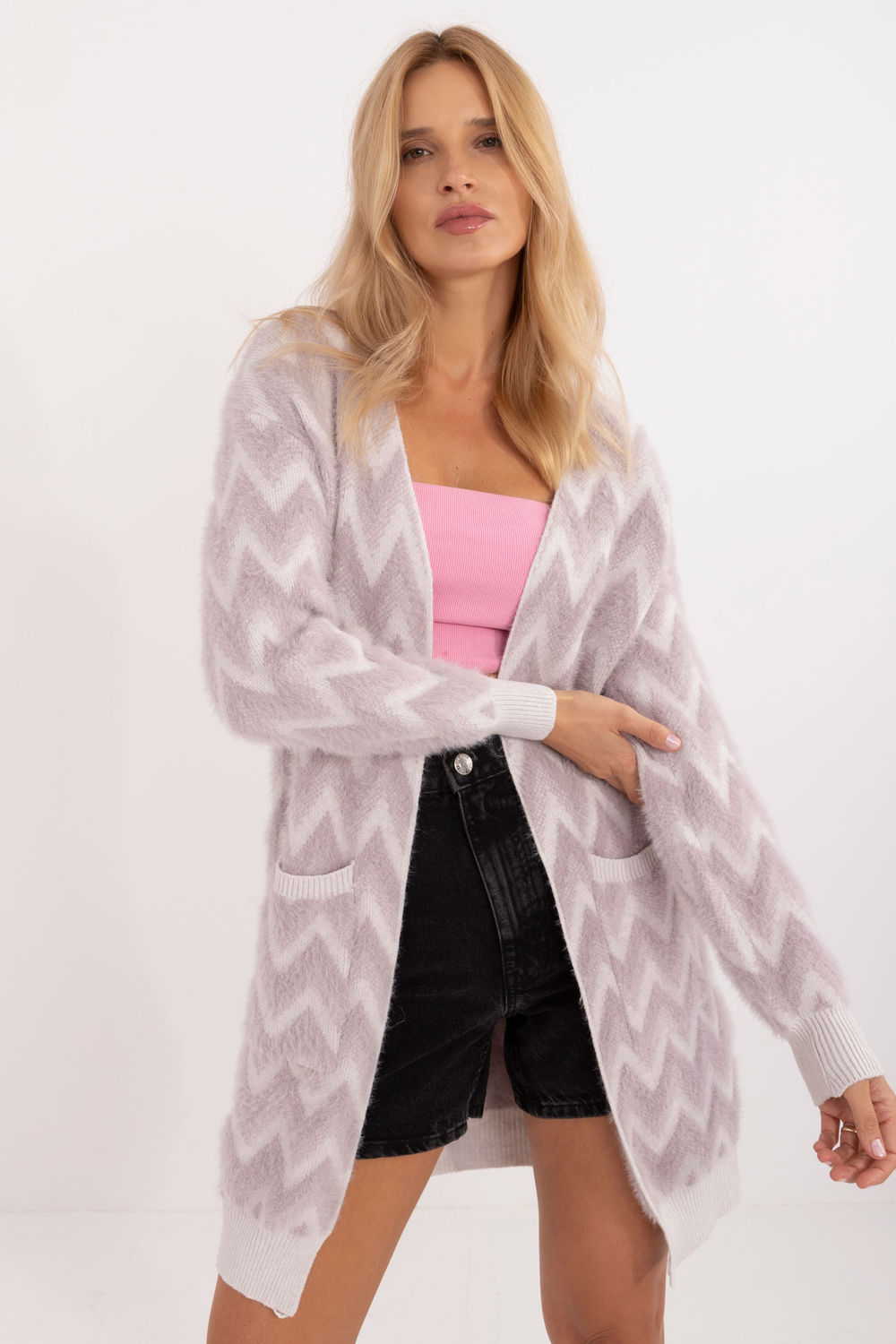 Adult Product 18+ - Cardigan model 199550 AT - AT - Cardigans for Women, Ponchos - KS Store