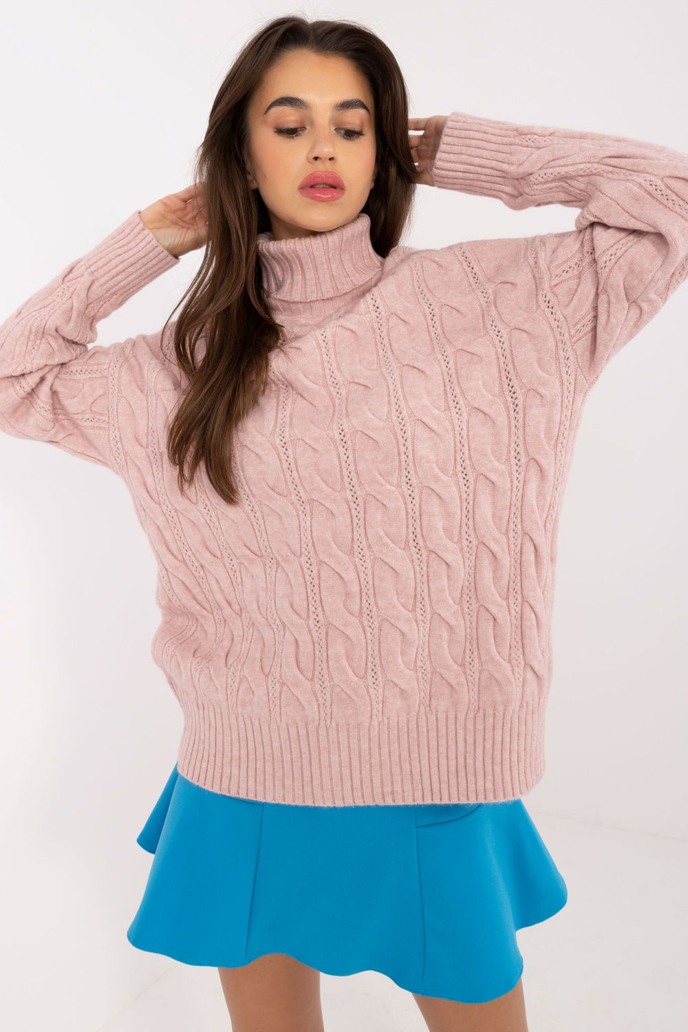 Adult Product 18+ - Turtleneck model 199642 AT - AT - Sweaters, Pullovers, Jumpers, Turtlenecks, Boleros, Shrugs - KS Store