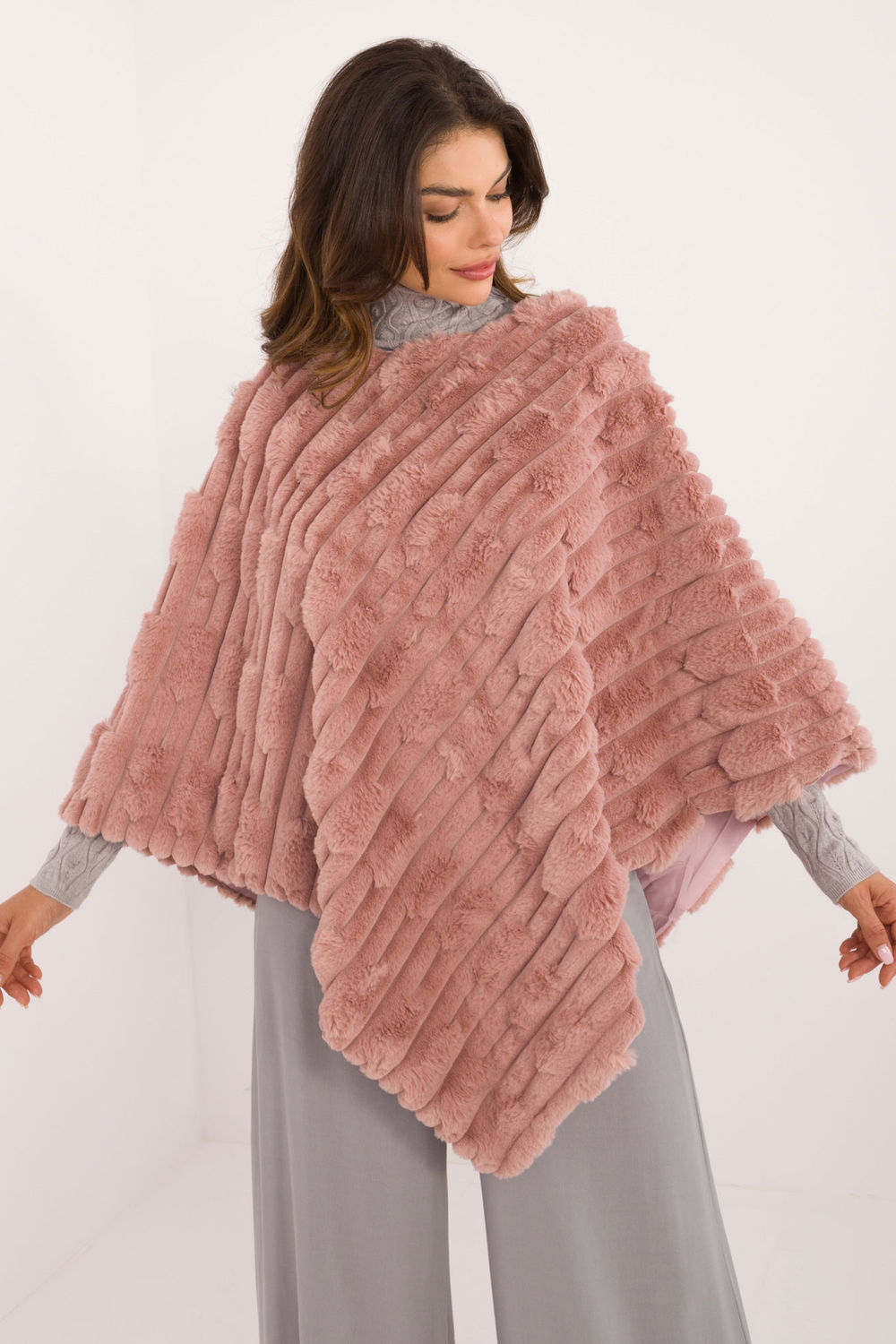 Adult Product 18+ - Poncho model 200205 AT - AT - Cardigans for Women, Ponchos - KS Store