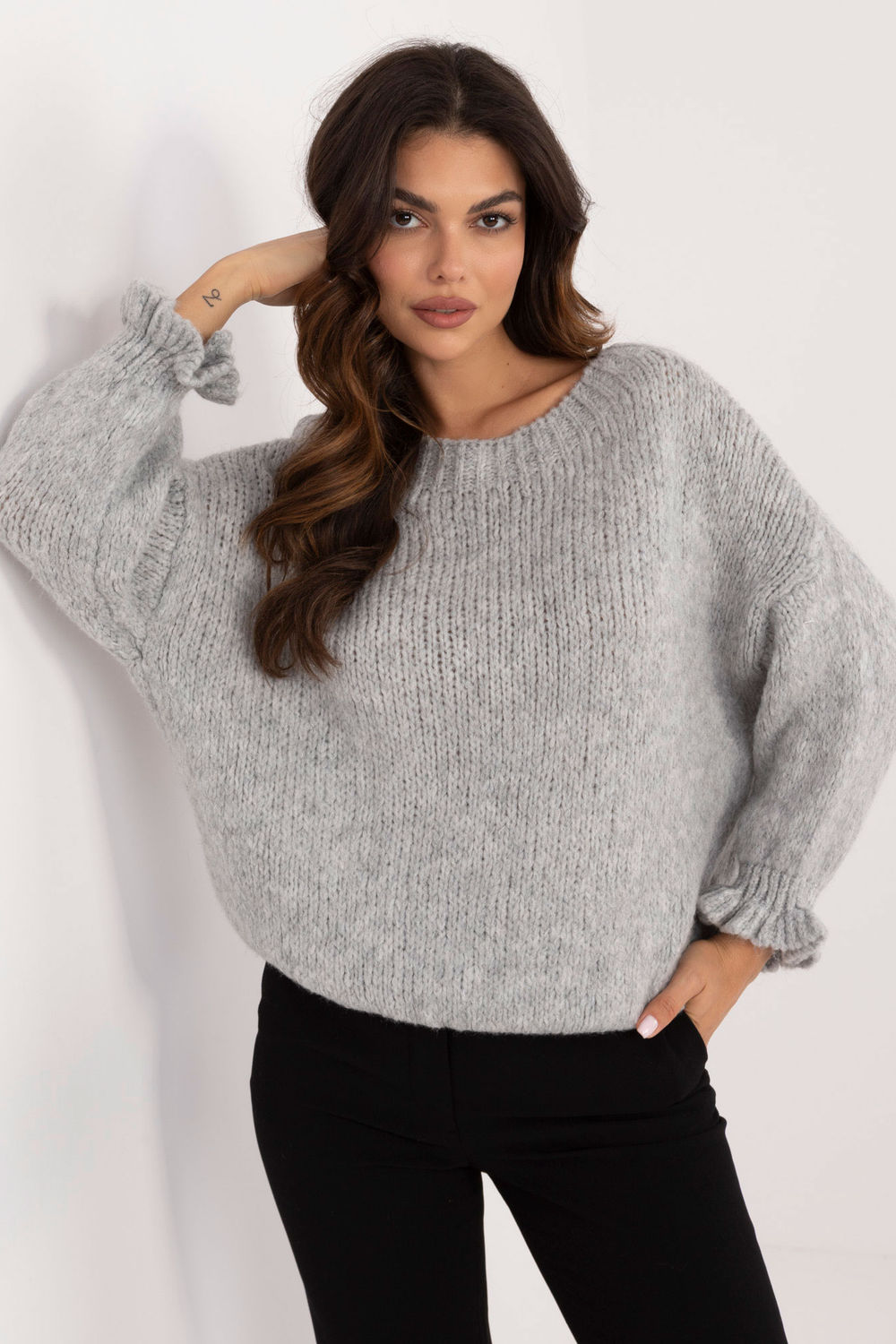 Adult Product 18+ - Jumper model 201301 Italy Moda - Italy Moda - Sweaters, Pullovers, Jumpers, Turtlenecks, Boleros, Shrugs - KS Store