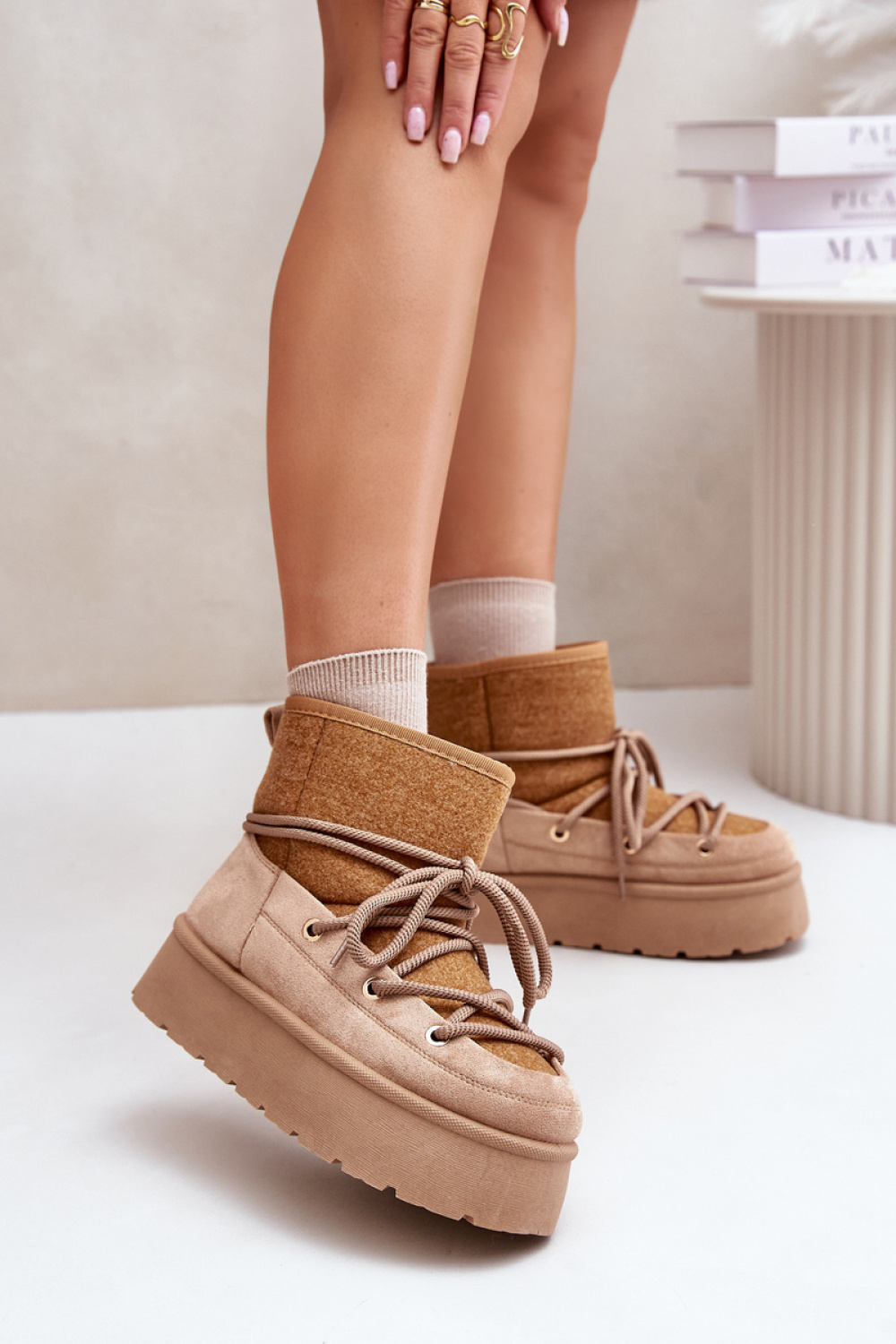 Adult Product 18+ - Snow boots model 202182 Step in style - Step in style - Women`s Ankle Boots & Booties - KS Store