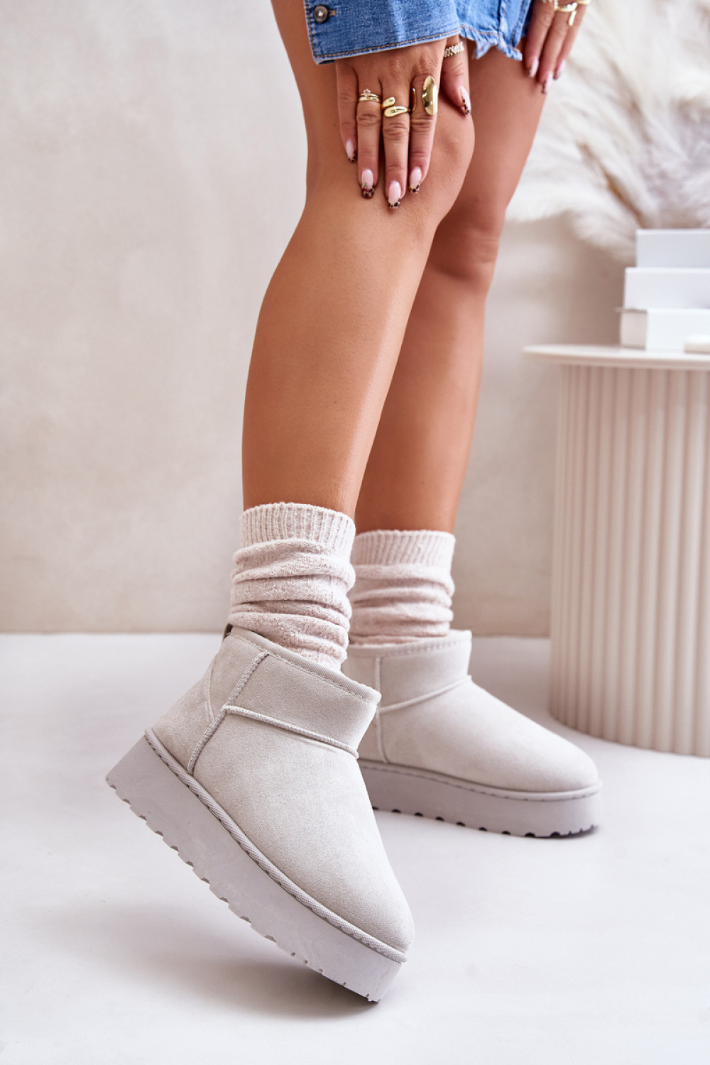 Adult Product 18+ - Snow boots model 202214 Step in style - Step in style - Women`s Ankle Boots & Booties - KS Store