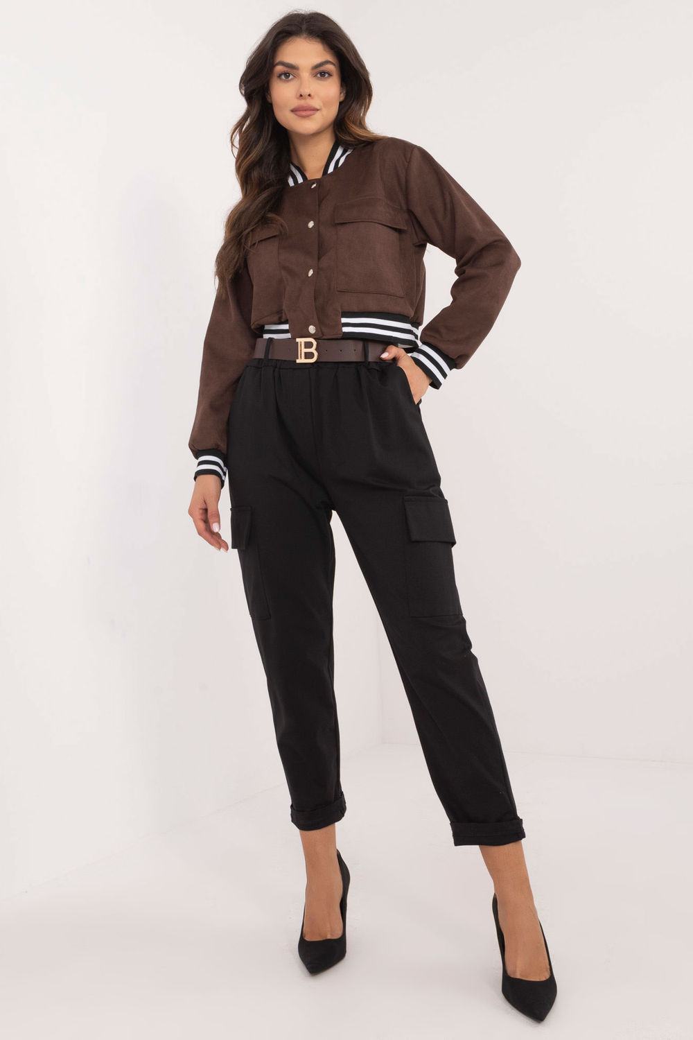 Adult Product 18+ - Women trousers model 202305 Och Bella - Och Bella - Pants, Trousers, Shorts - KS Store