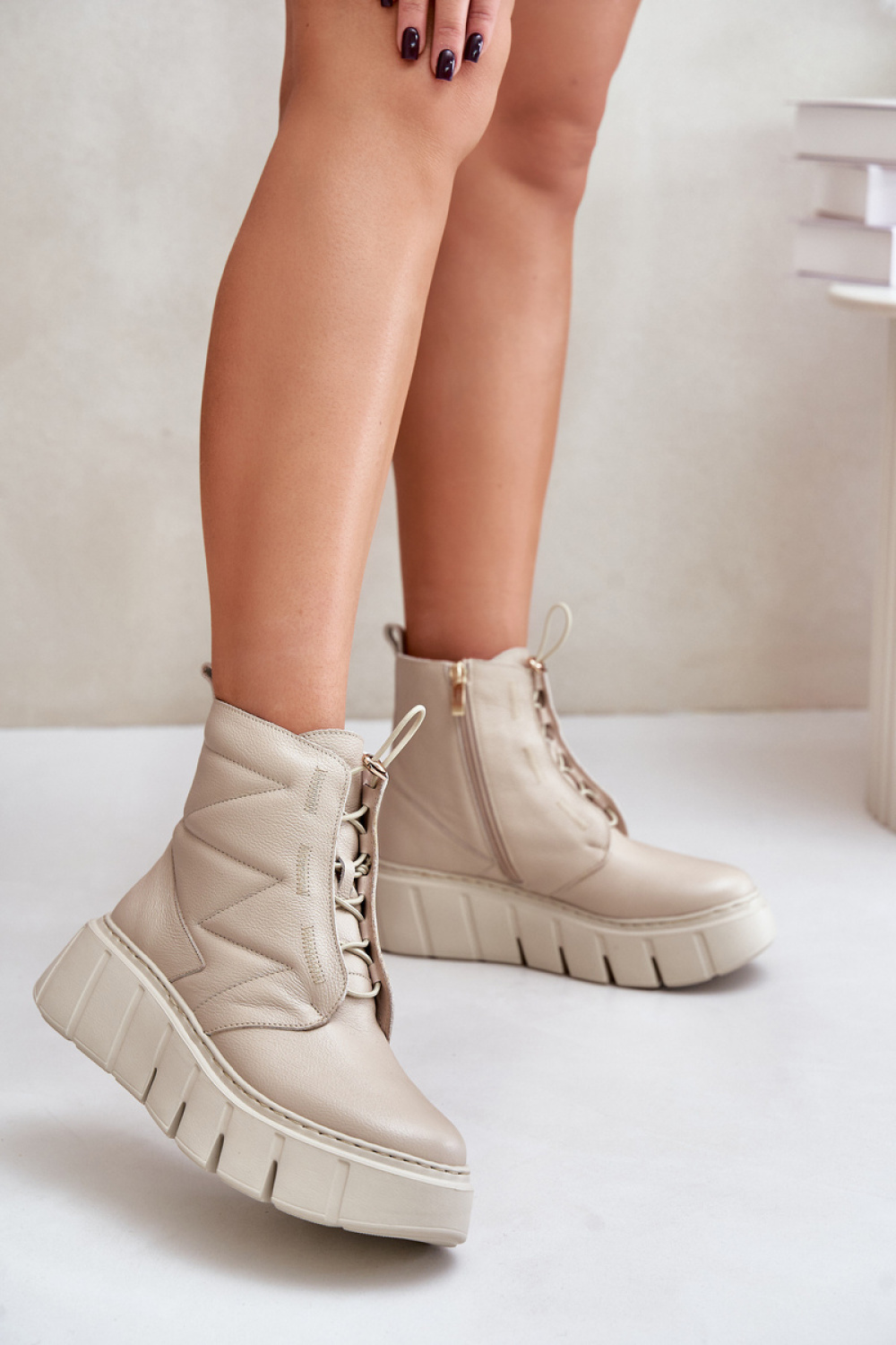 Adult Product 18+ - Platform boots model 202820 Step in style - Step in style - Women`s Ankle Boots & Booties - KS Store