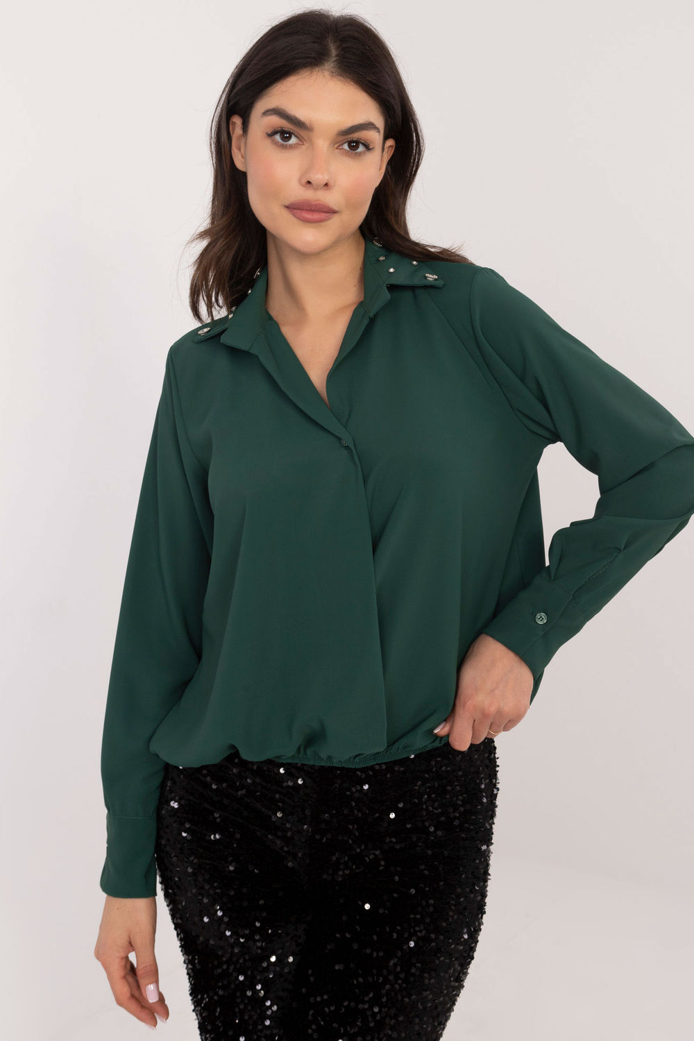 Adult Product 18+ - Long sleeve shirt model 203103 Italy Moda - Italy Moda - Shirts for Women - KS Store