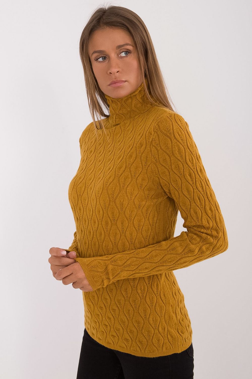 Adult Product 18+ - Turtleneck model 203195 AT - AT - Sweaters, Pullovers, Jumpers, Turtlenecks, Boleros, Shrugs - KS Store