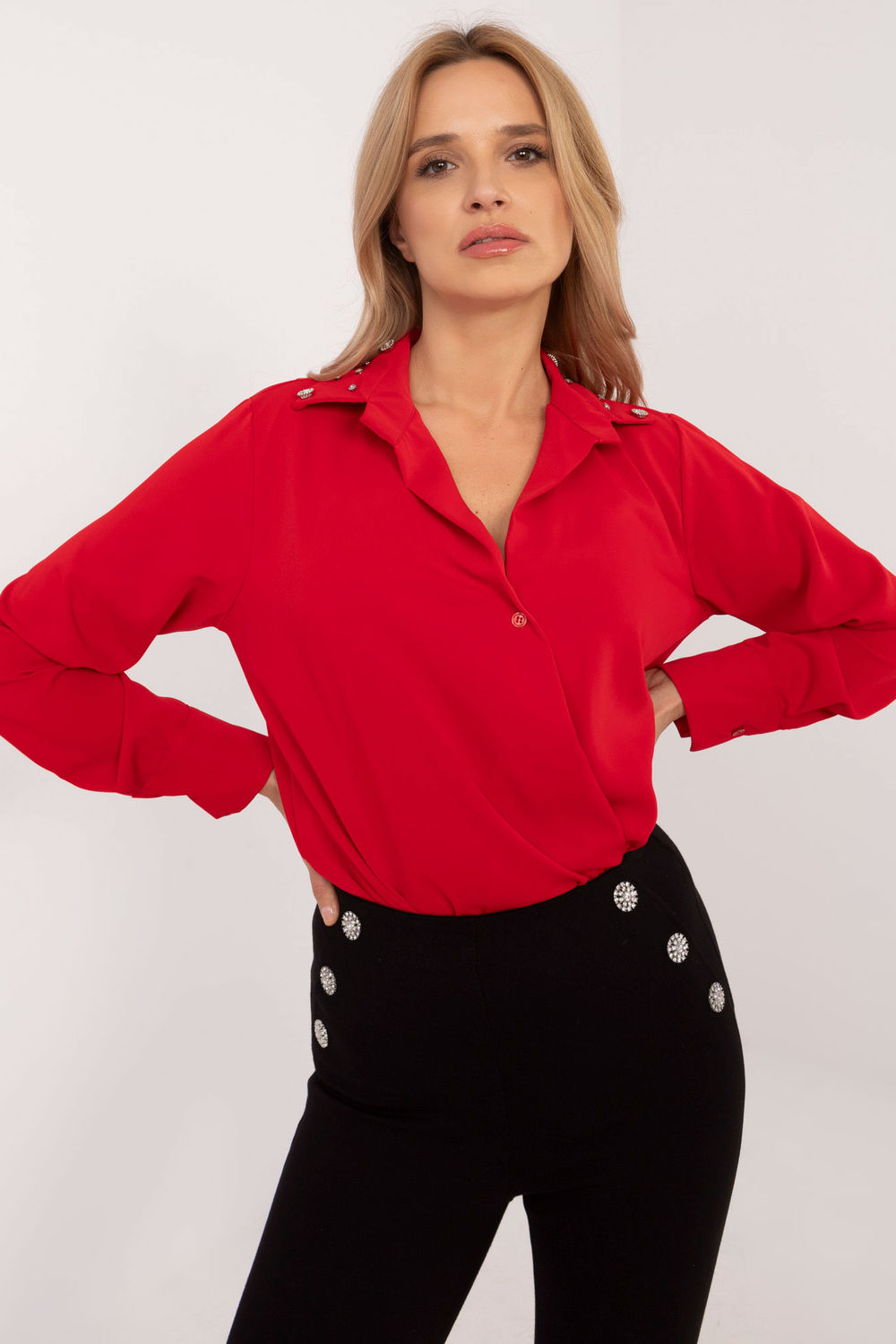 Adult Product 18+ - Long sleeve shirt model 203400 Italy Moda - Italy Moda - Shirts for Women - KS Store