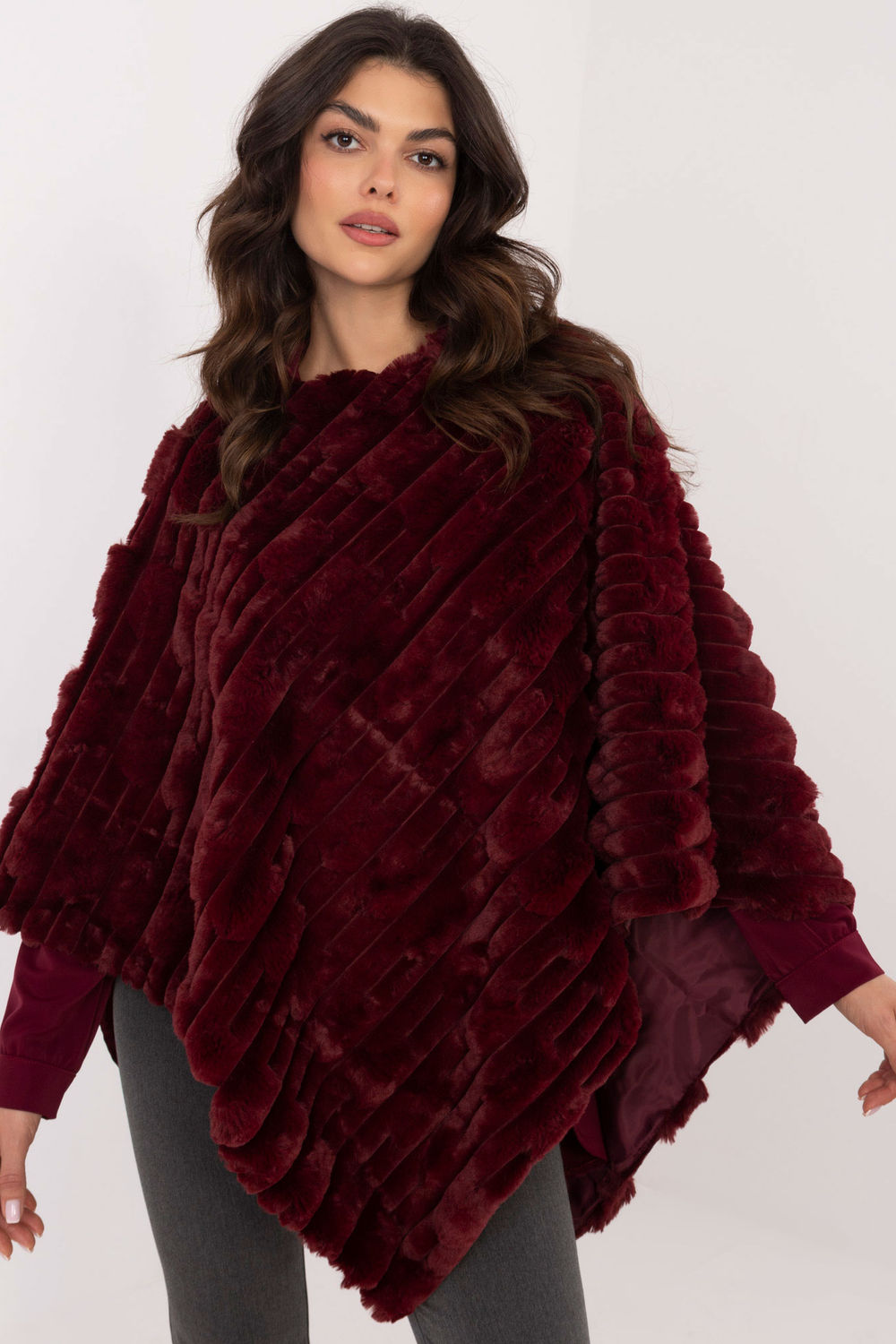 Adult Product 18+ - Poncho model 203664 AT - AT - Cardigans for Women, Ponchos - KS Store
