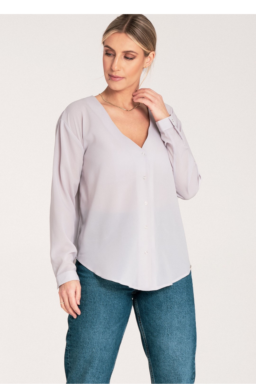 Adult Product 18+ - Long sleeve shirt model 204325 Figl - Figl - Shirts for Women - KS Store