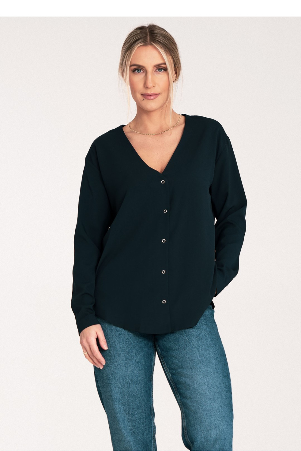 Adult Product 18+ - Long sleeve shirt model 204327 Figl - Figl - Shirts for Women - KS Store