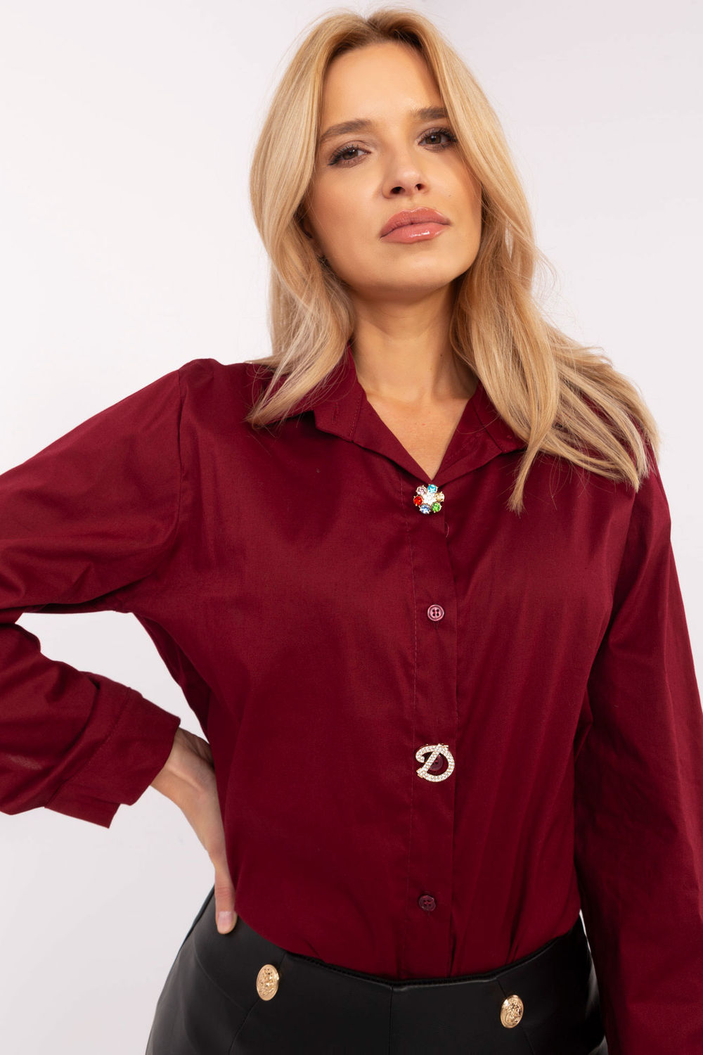 Adult Product 18+ - Long sleeve shirt model 204380 Italy Moda - Italy Moda - Shirts for Women - KS Store