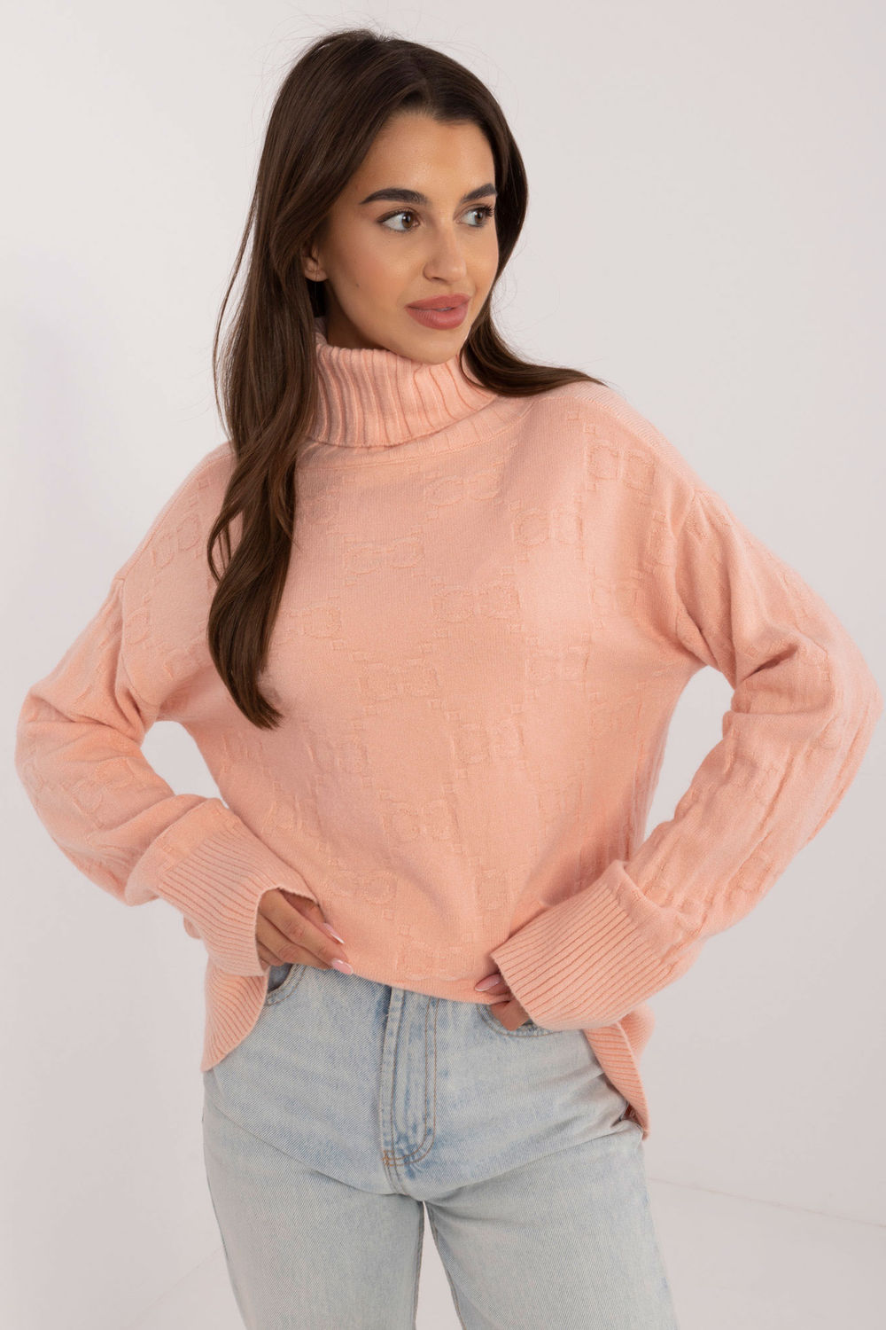Adult Product 18+ - Turtleneck model 208280 AT - AT - Sweaters, Pullovers, Jumpers, Turtlenecks, Boleros, Shrugs - KS Store