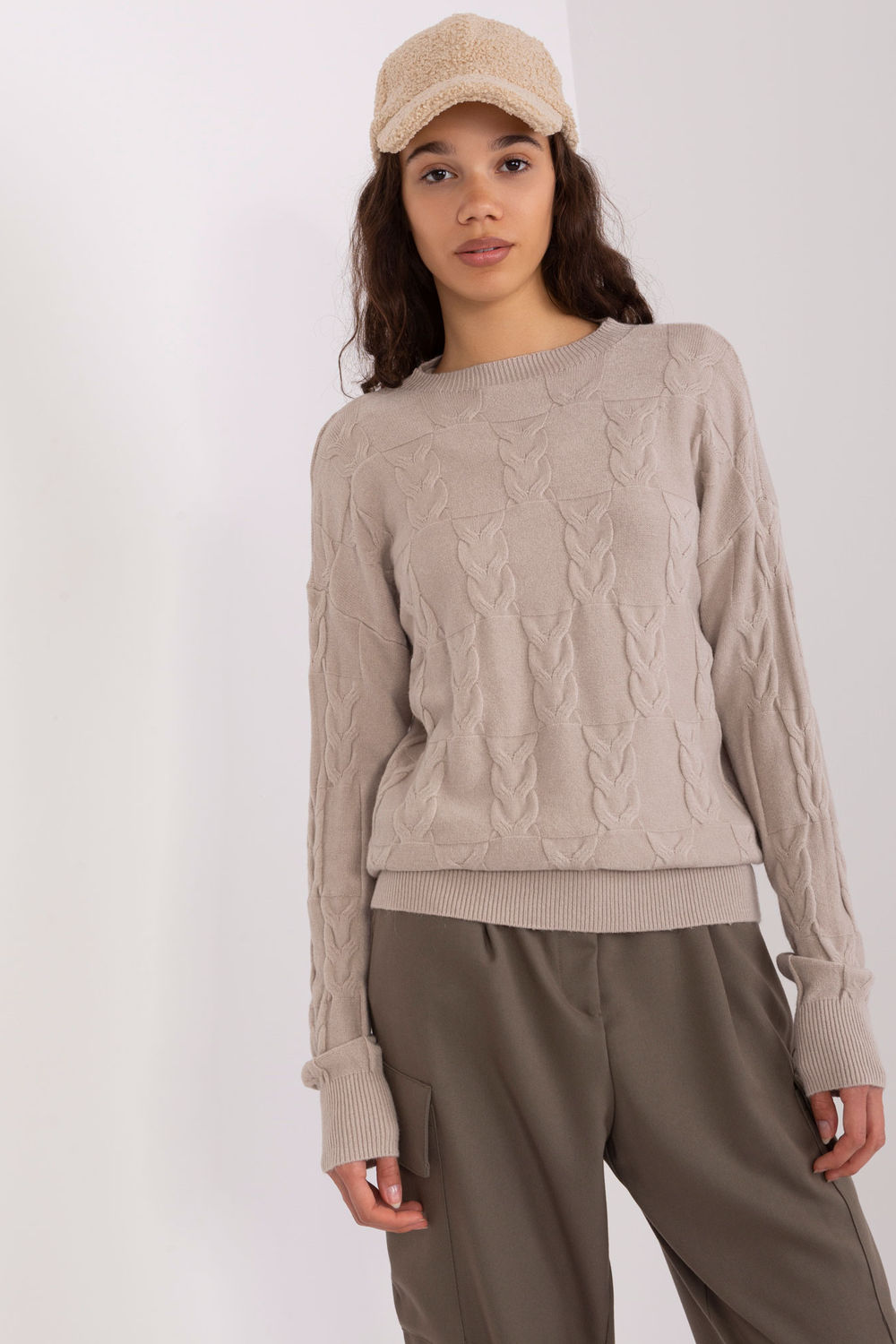 Adult Product 18+ - Jumper model 208294 AT - AT - Sweaters, Pullovers, Jumpers, Turtlenecks, Boleros, Shrugs - KS Store