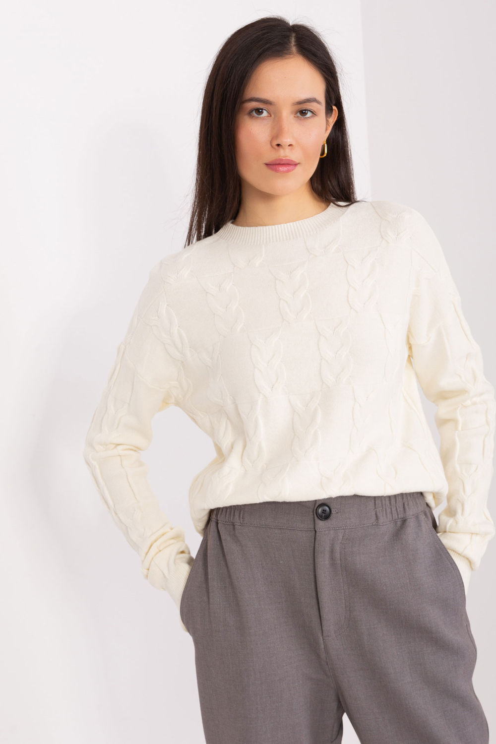Adult Product 18+ - Jumper model 208295 AT - AT - Sweaters, Pullovers, Jumpers, Turtlenecks, Boleros, Shrugs - KS Store