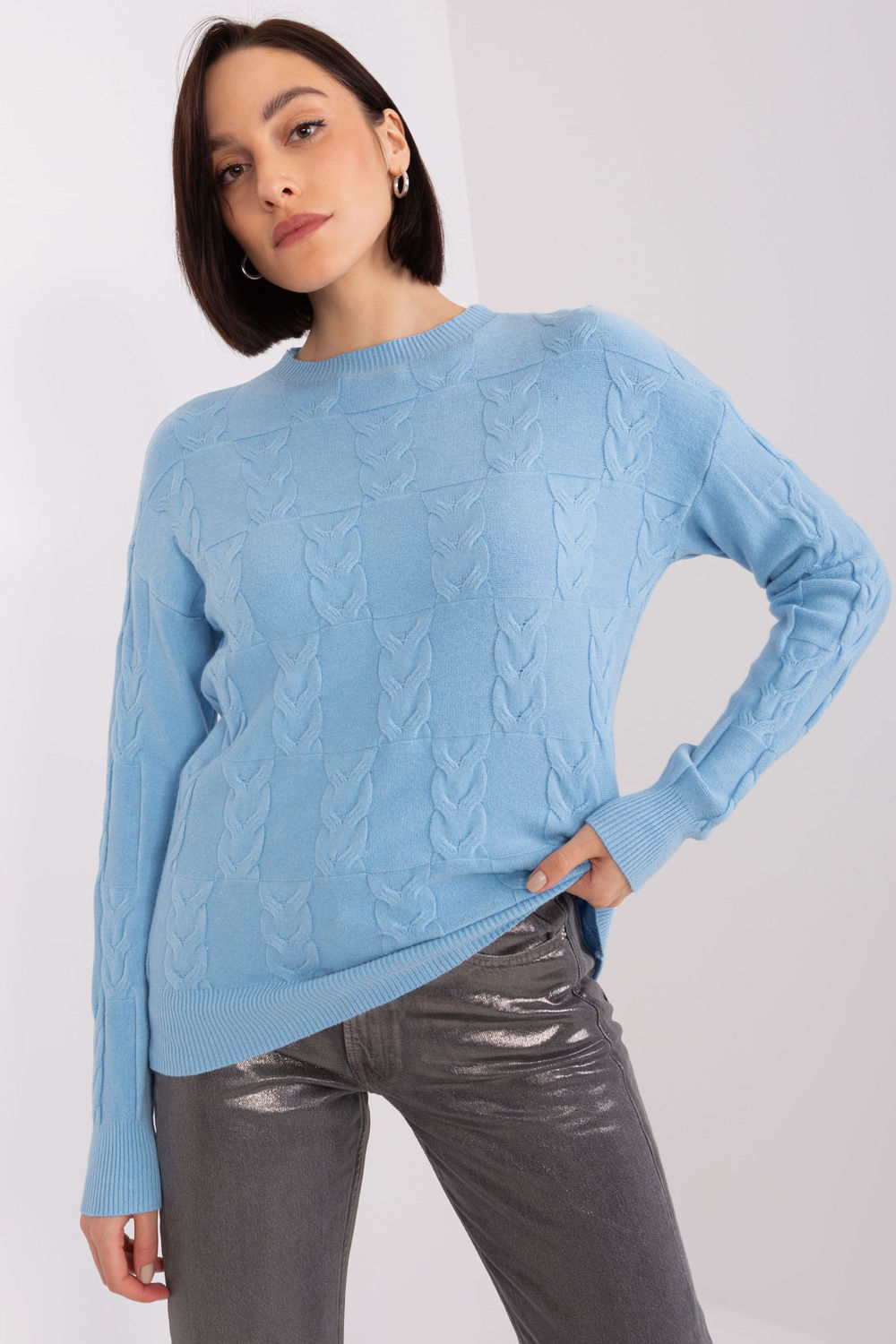Adult Product 18+ - Jumper model 208301 AT - AT - Sweaters, Pullovers, Jumpers, Turtlenecks, Boleros, Shrugs - KS Store