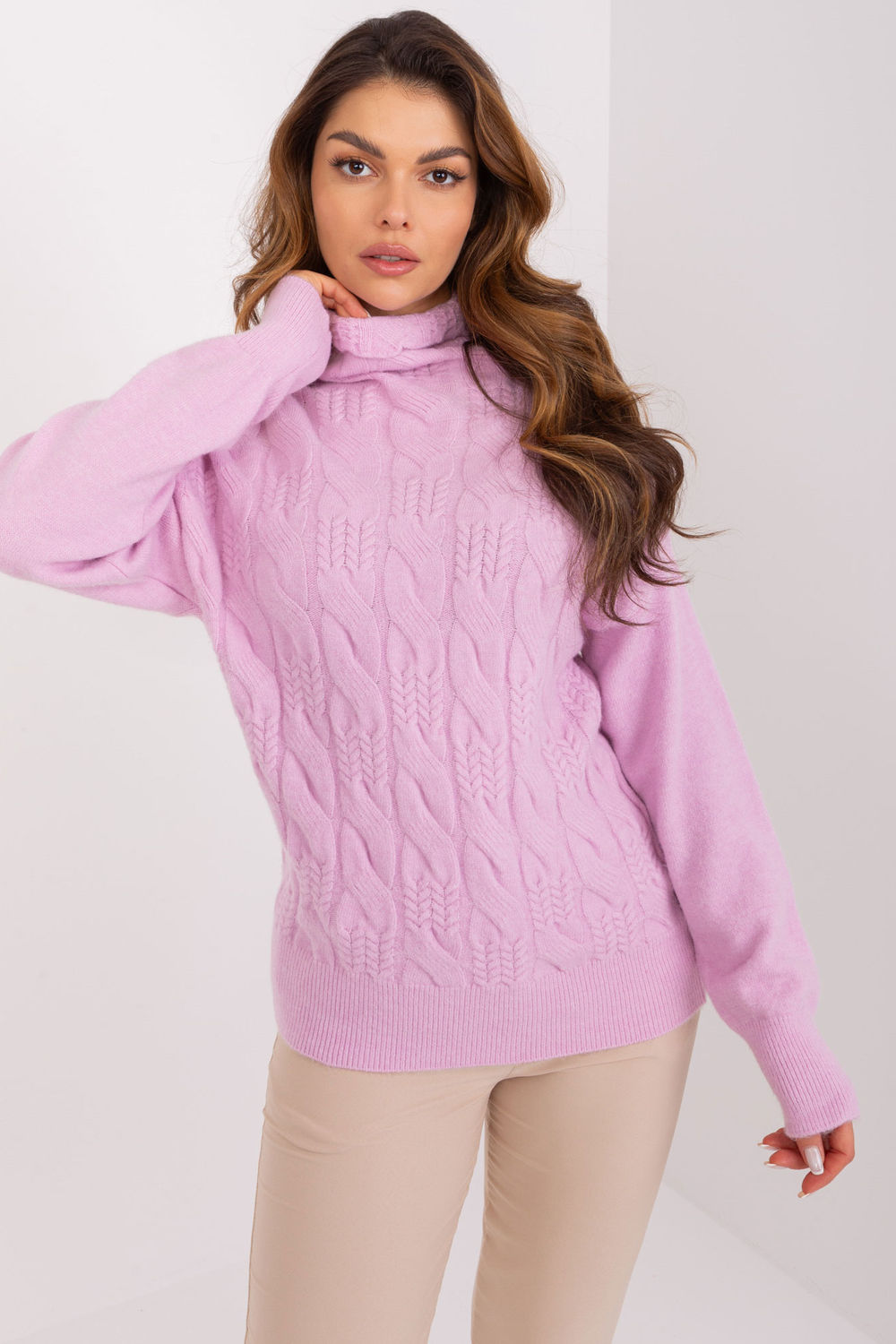 Adult Product 18+ - Turtleneck model 208309 AT - AT - Sweaters, Pullovers, Jumpers, Turtlenecks, Boleros, Shrugs - KS Store