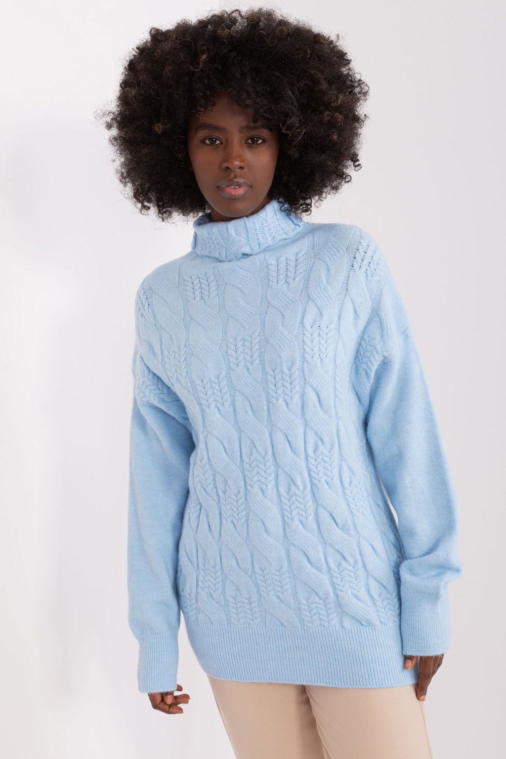 Adult Product 18+ - Turtleneck model 208310 AT - AT - Sweaters, Pullovers, Jumpers, Turtlenecks, Boleros, Shrugs - KS Store