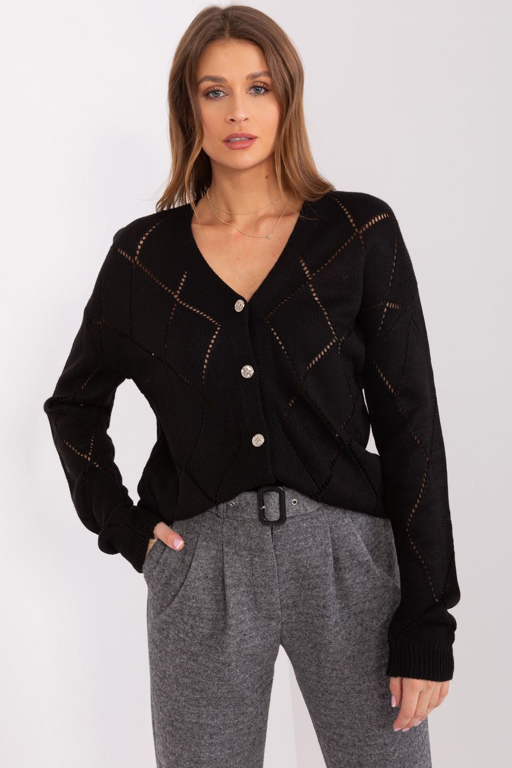 Adult Product 18+ - Cardigan model 208629 Rue Paris - Rue Paris - Cardigans for Women, Ponchos - KS Store