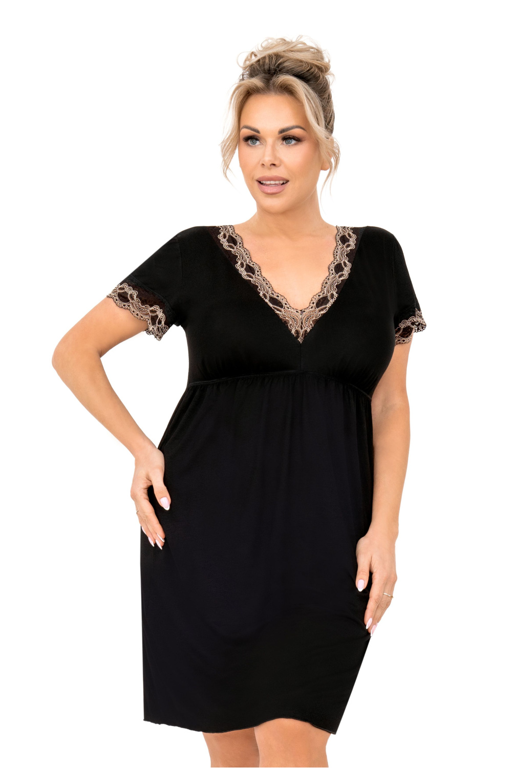 Adult Product 18+ - Plus Size Nightgown model 209531 Donna - Donna - Bielizna nocna Plus Size - KS Store