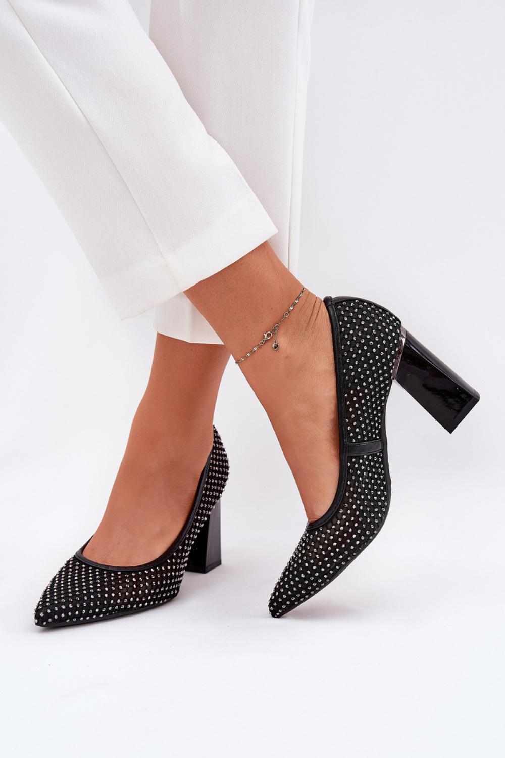 Adult Product 18+ - Block heel pumps model 209779 Step in style - Step in style - High Heel Pumps - KS Store