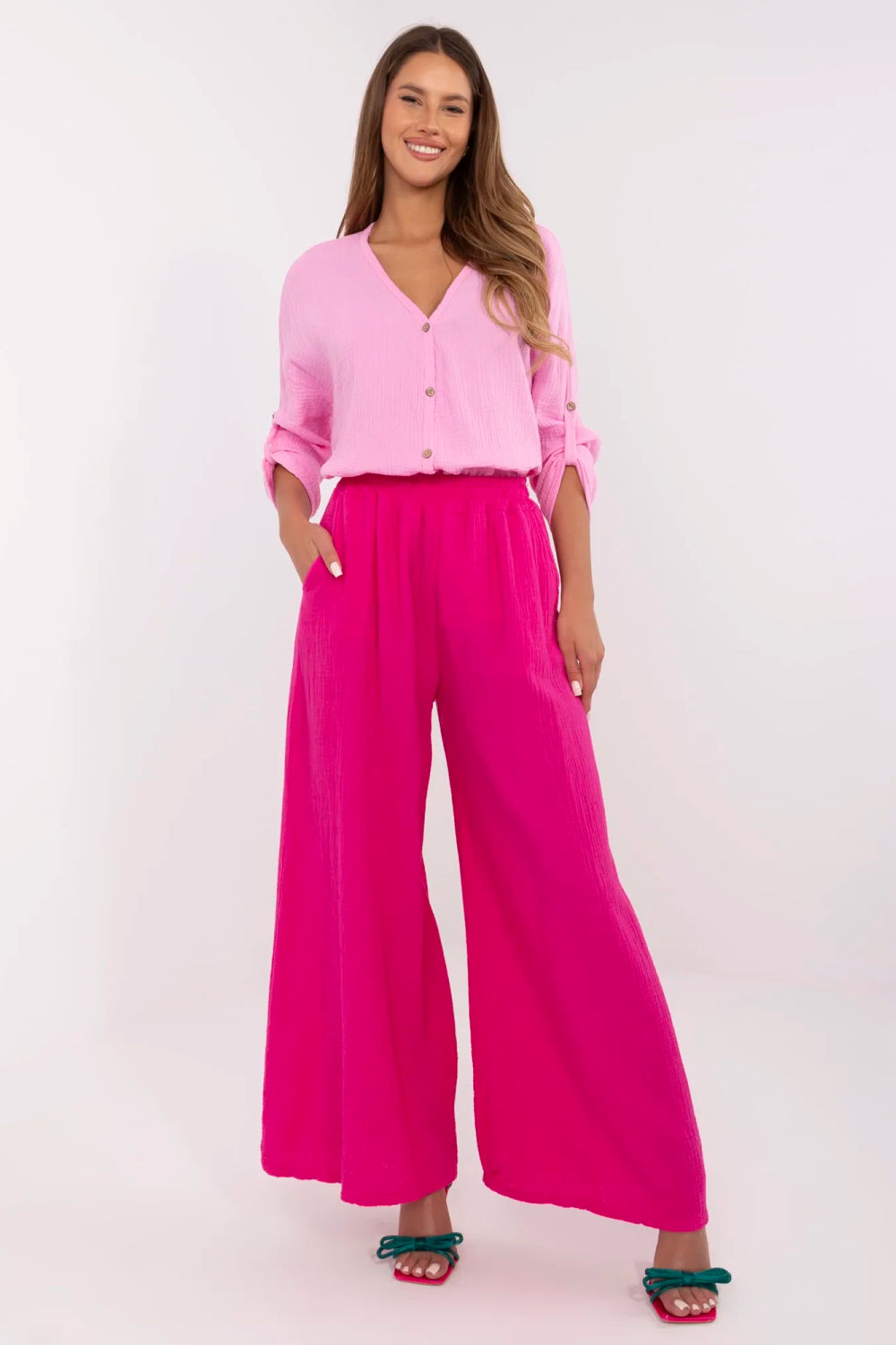 Adult Product 18+ - Women trousers model 211270 Italy Moda - Italy Moda - Pants, Trousers, Shorts - KS Store