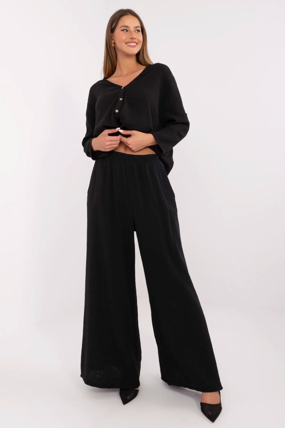 Adult Product 18+ - Women trousers model 211274 Italy Moda - Italy Moda - Pants, Trousers, Shorts - KS Store