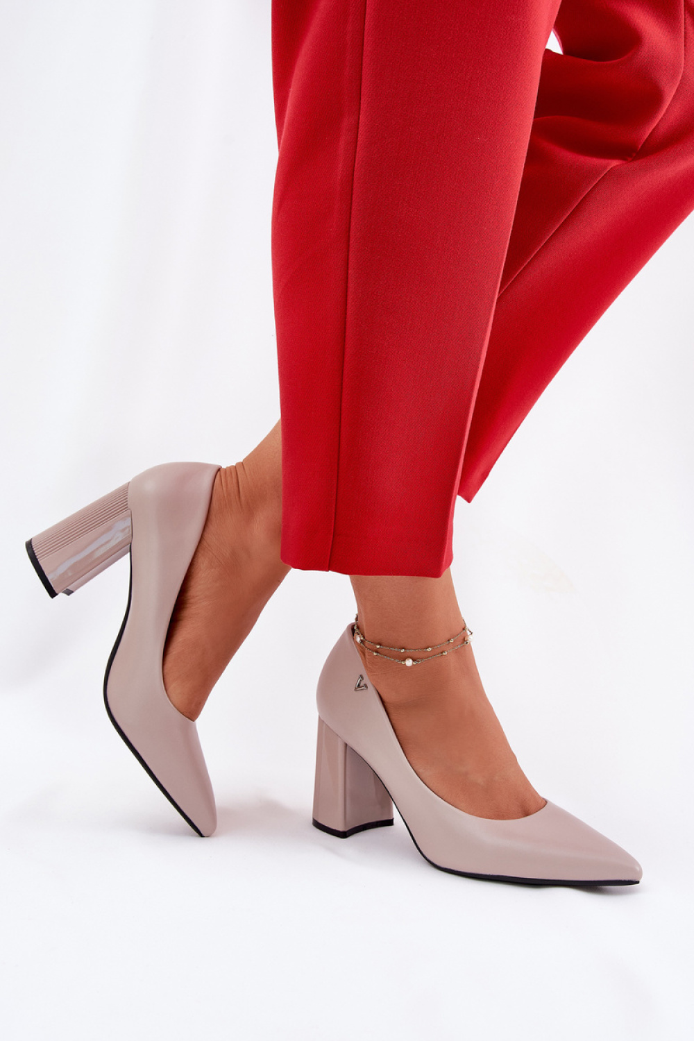 Adult Product 18+ - Block heel pumps model 211984 Step in style - Step in style - High Heel Pumps - KS Store