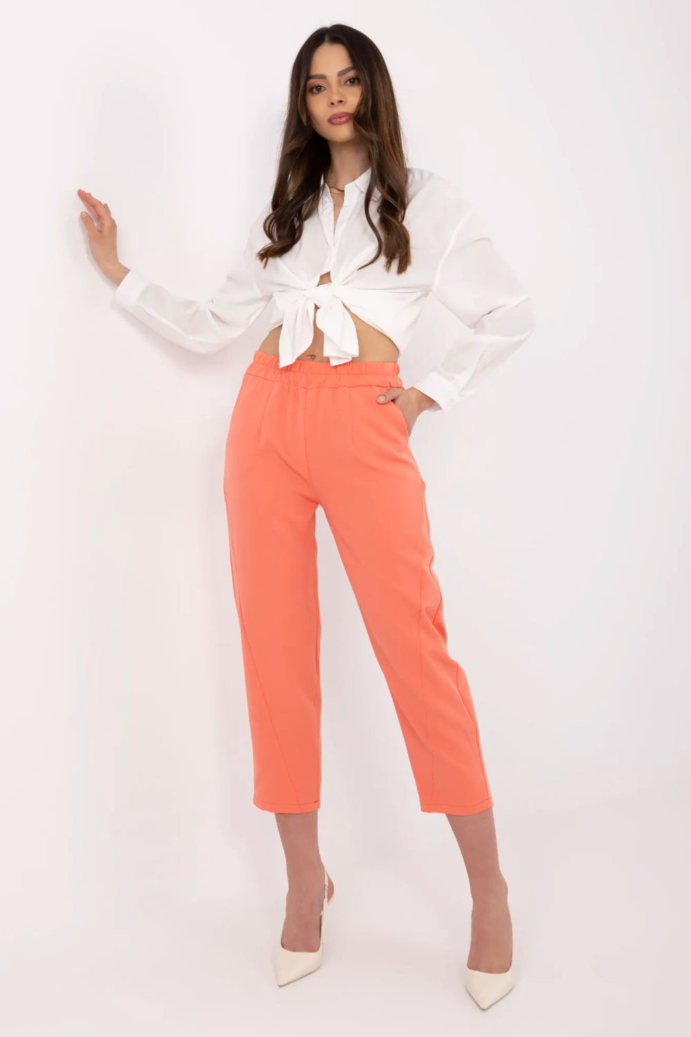 Adult Product 18+ - Women trousers model 212655 Och Bella - Och Bella - Pants, Trousers, Shorts - KS Store