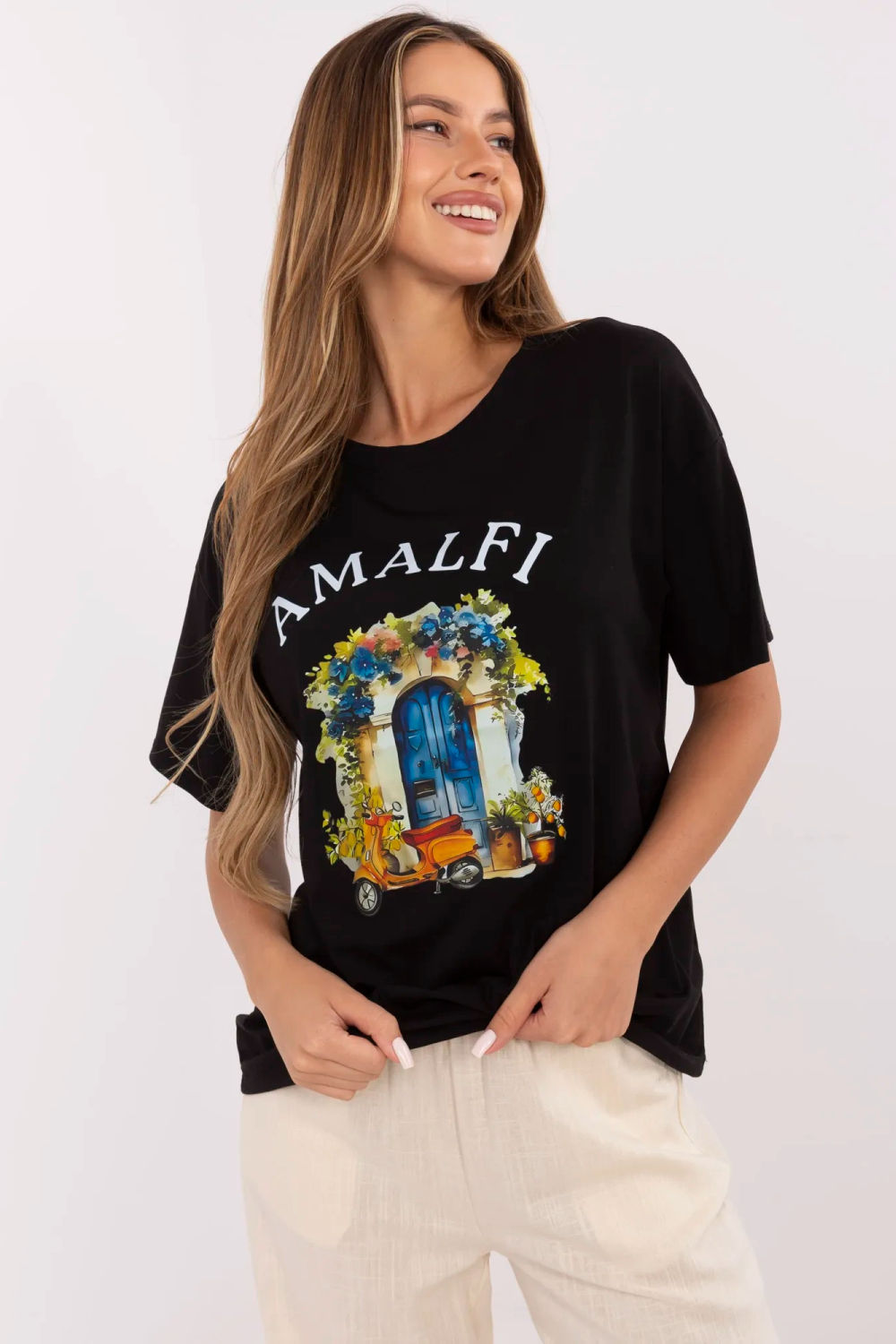 Adult Product 18+ - T-shirt model 213257 Italy Moda - Italy Moda - Women`s Tops, T-shirts, Singlets - KS Store