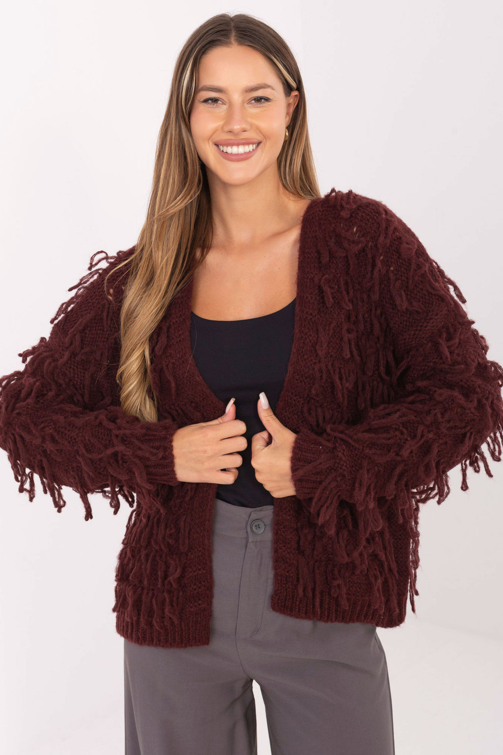Adult Product 18+ - Cardigan model 217061 Rue Paris - Rue Paris - Cardigans for Women, Ponchos - KS Store