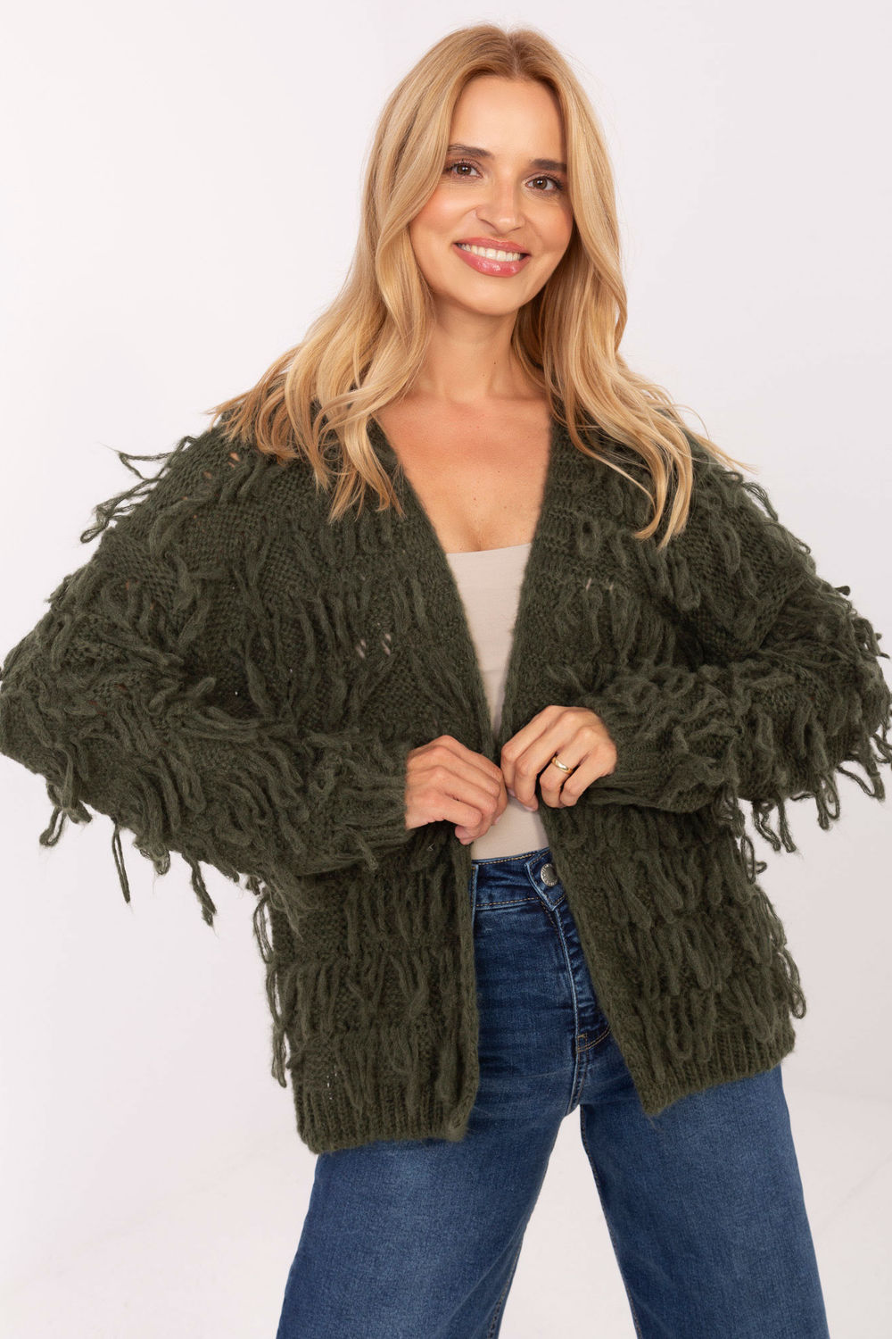 Adult Product 18+ - Cardigan model 217062 Rue Paris - Rue Paris - Cardigans for Women, Ponchos - KS Store