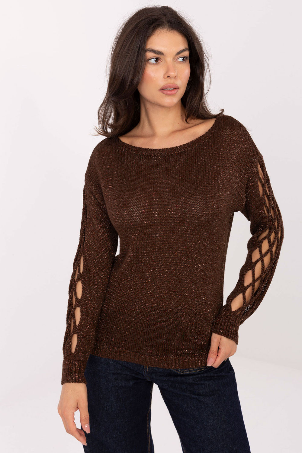Adult Product 18+ - Jumper model 217523 Italy Moda - Italy Moda - Sweaters, Pullovers, Jumpers, Turtlenecks, Boleros, Shrugs - KS Store