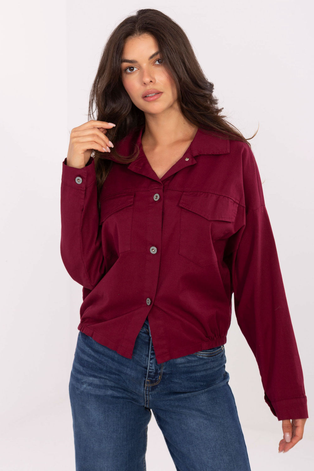 Adult Product 18+ - Long sleeve shirt model 217886 Rue Paris - Rue Paris - Shirts for Women - KS Store