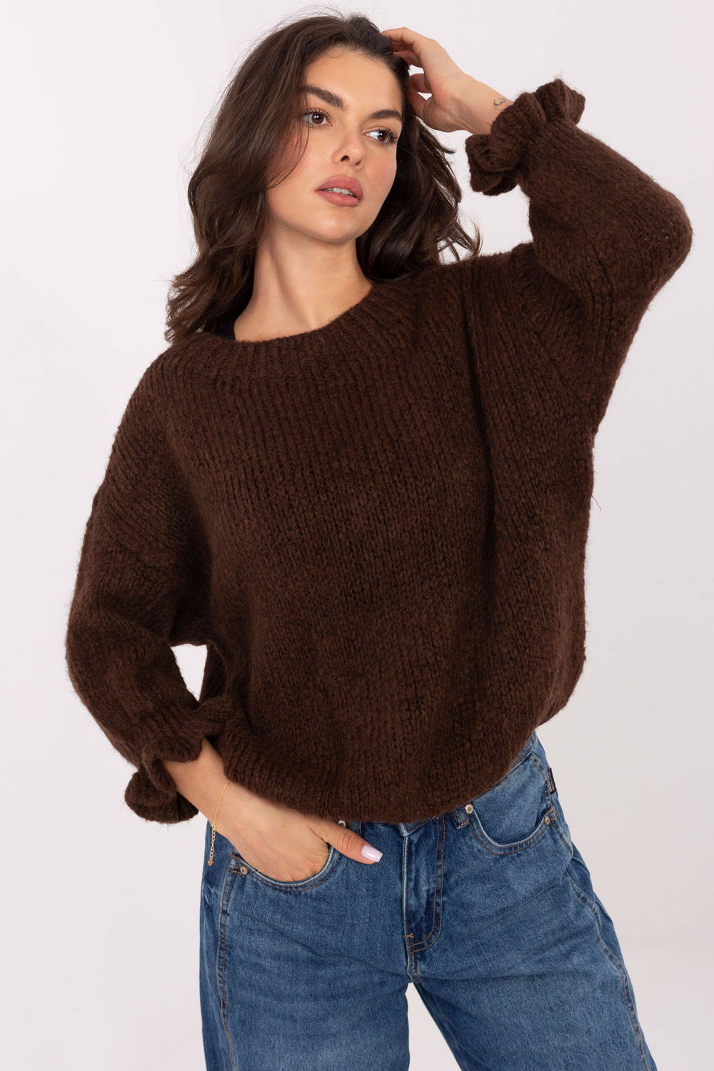 Adult Product 18+ - Jumper model 218015 Italy Moda - Italy Moda - Sweaters, Pullovers, Jumpers, Turtlenecks, Boleros, Shrugs - KS Store