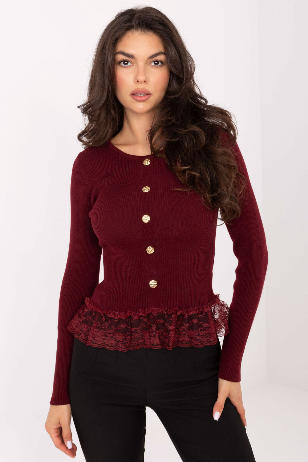 Adult Product 18+ - Jumper model 218026 Factory Price - Factory Price - Sweaters, Pullovers, Jumpers, Turtlenecks, Boleros, Shrugs - KS Store