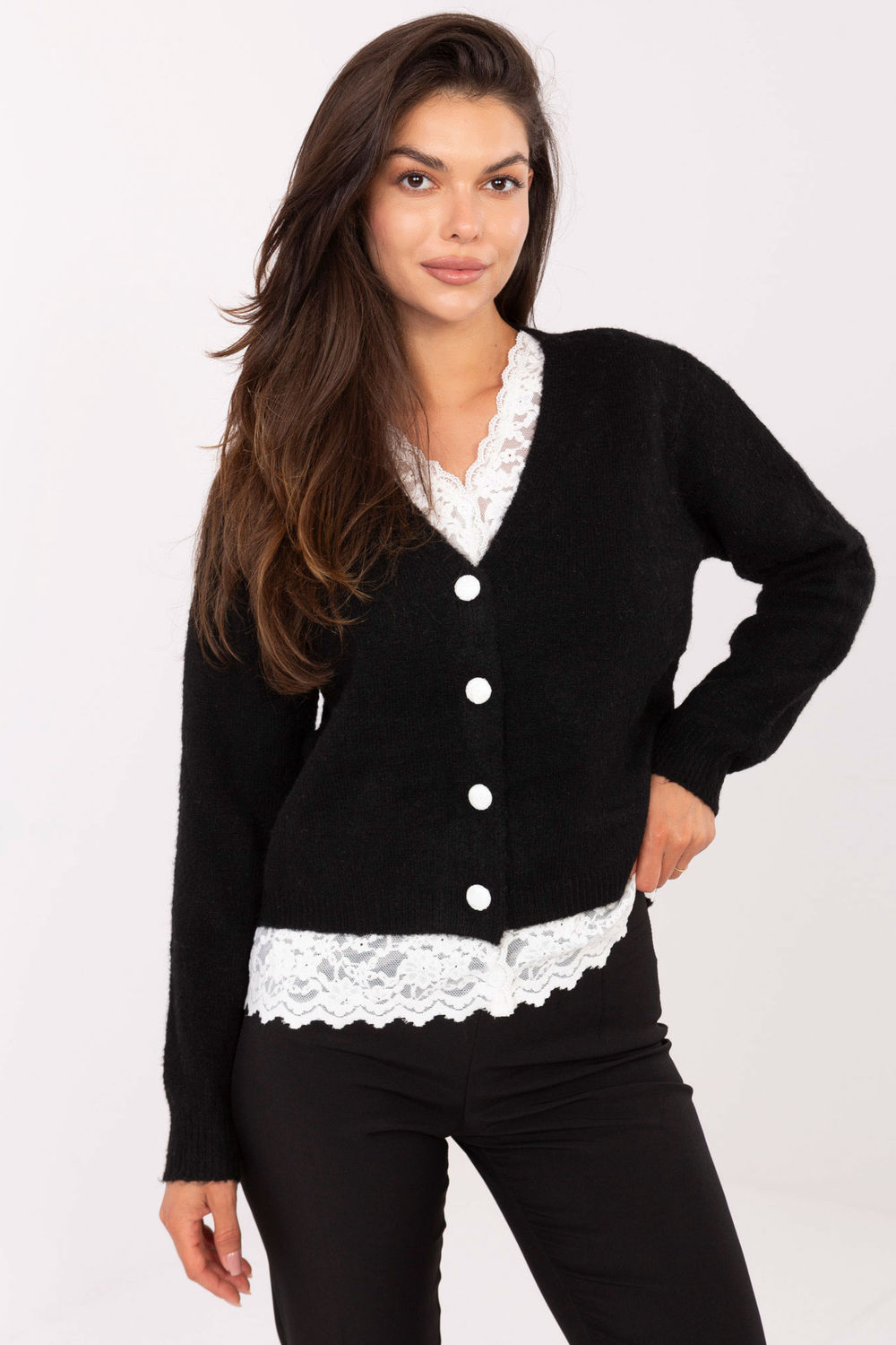 Adult Product 18+ - Cardigan model 218333 Factory Price - Factory Price - Cardigans for Women, Ponchos - KS Store