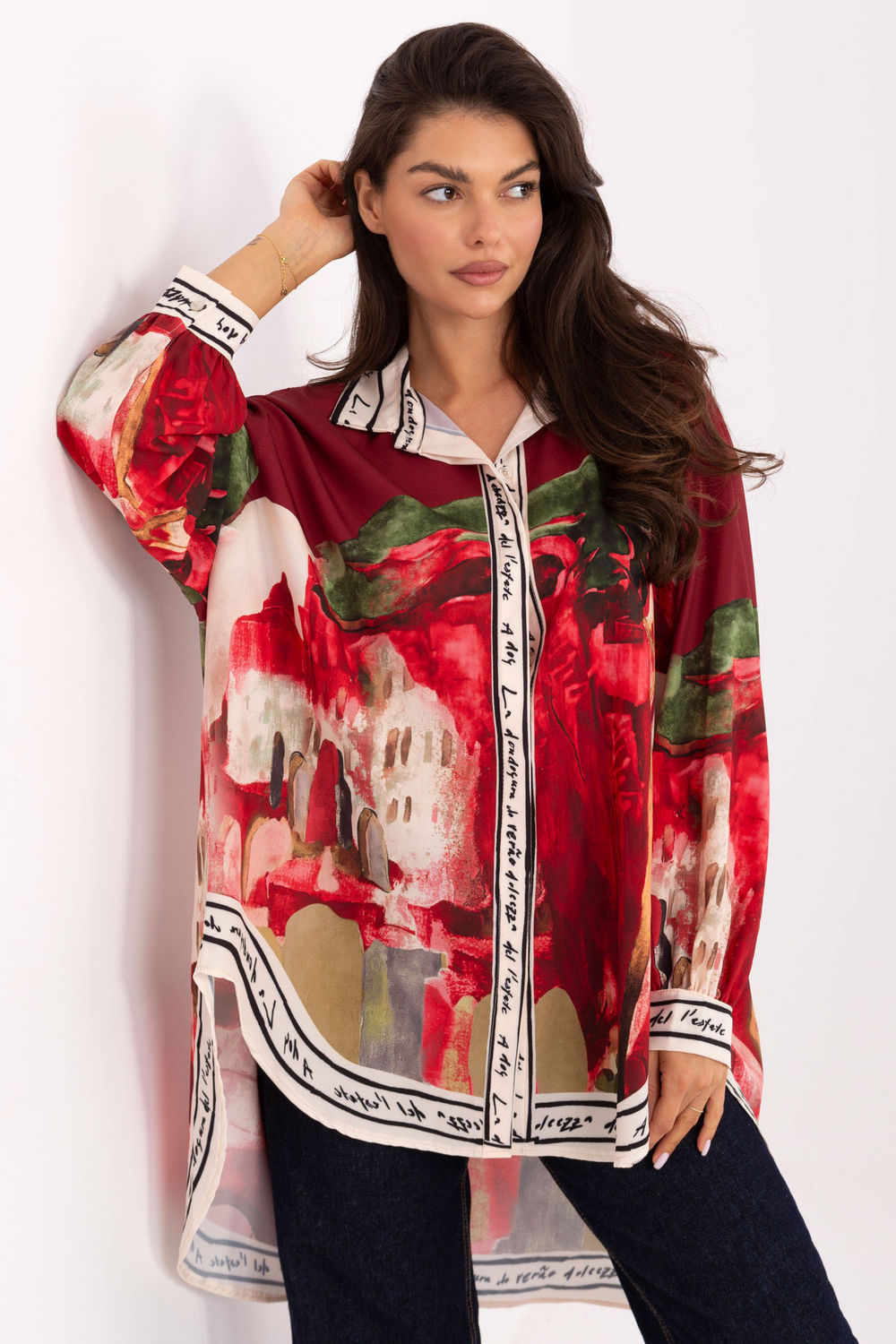 Adult Product 18+ - Long sleeve shirt model 218392 Rue Paris - Rue Paris - Shirts for Women - KS Store