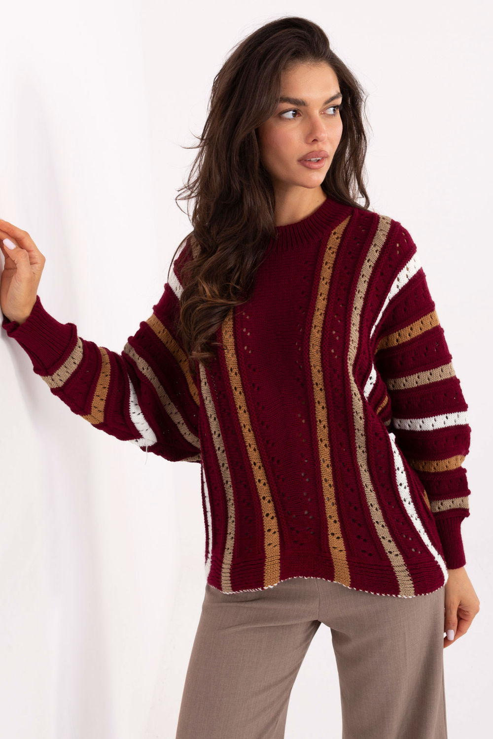 Adult Product 18+ - Jumper model 218595 Factory Price - Factory Price - Sweaters, Pullovers, Jumpers, Turtlenecks, Boleros, Shrugs - KS Store