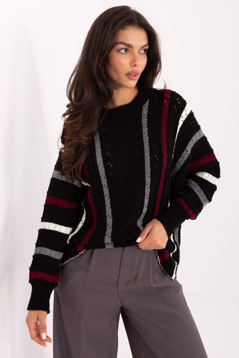 Adult Product 18+ - Jumper model 218596 Factory Price - Factory Price - Sweaters, Pullovers, Jumpers, Turtlenecks, Boleros, Shrugs - KS Store